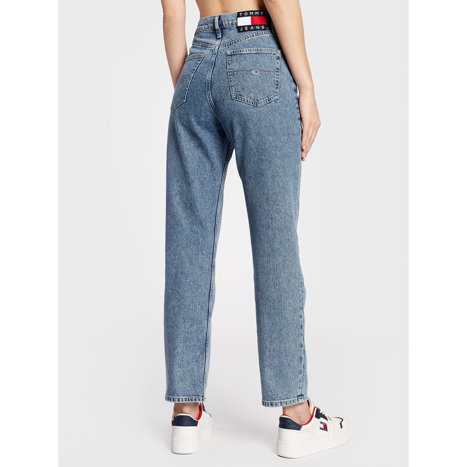 Tommy Jeans Džínsy Julie DW0DW14138 Modrá Straight Fit - Pepit.sk