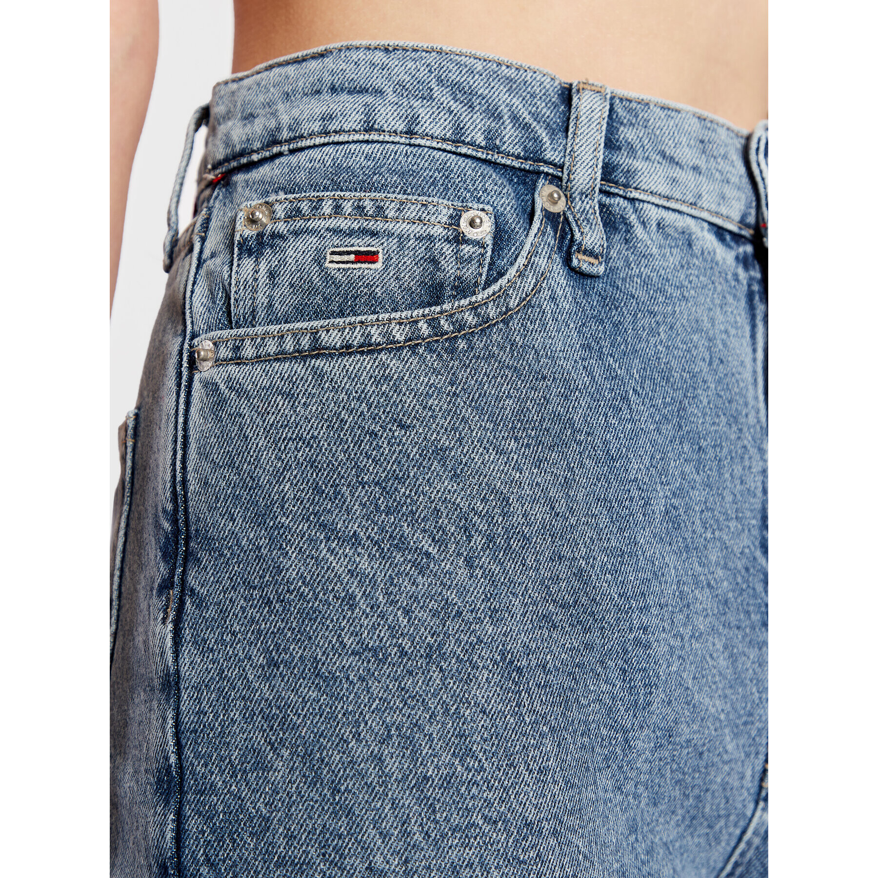 Tommy Jeans Džínsy Julie DW0DW14138 Modrá Straight Fit - Pepit.sk