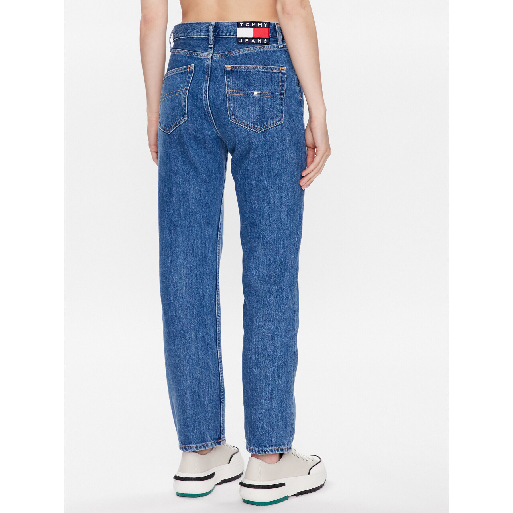 Tommy Jeans Džínsy Julie DW0DW15738 Modrá Straight Fit - Pepit.sk