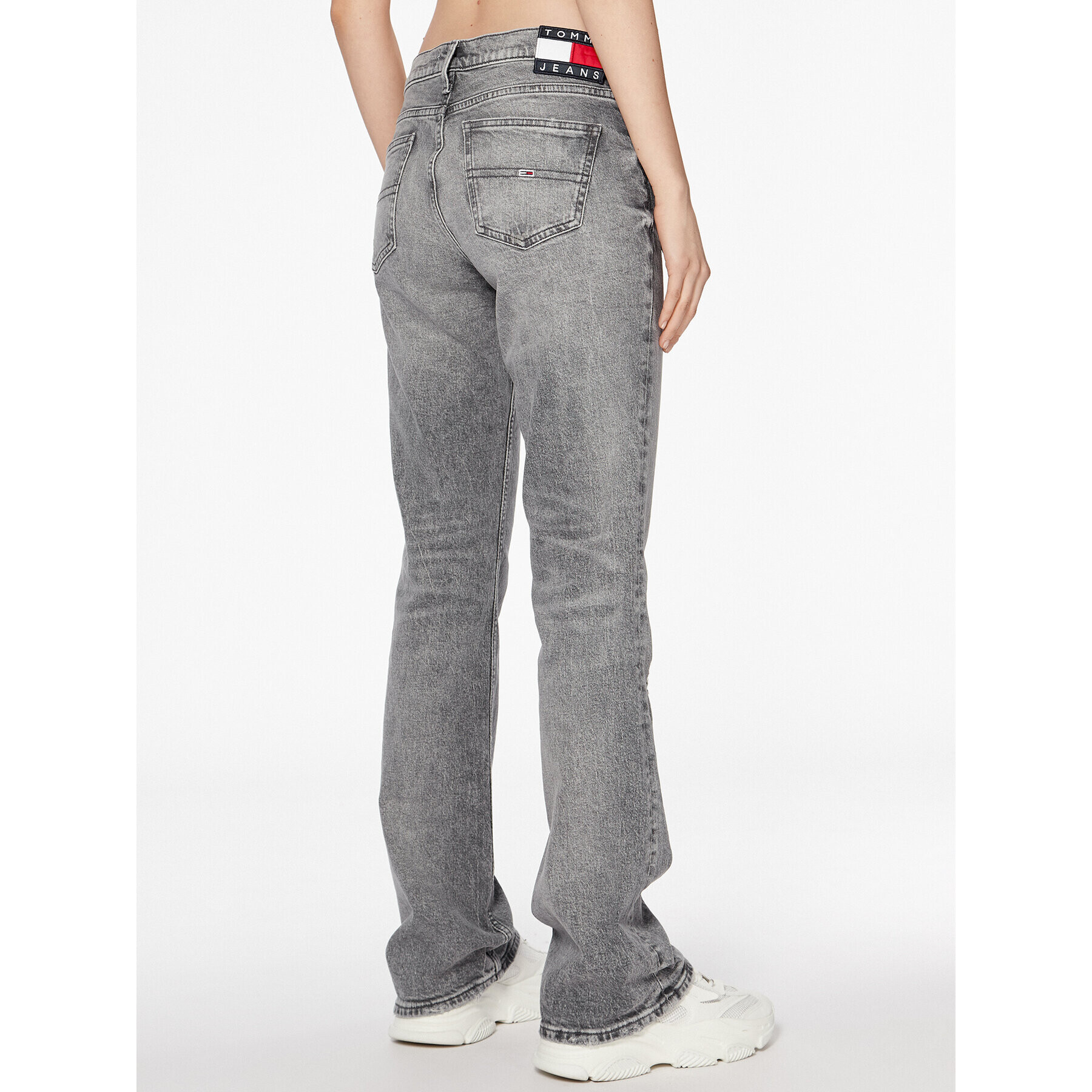 Tommy Jeans Džínsy Maddie DW0DW15514 Sivá Bootcut Fit - Pepit.sk