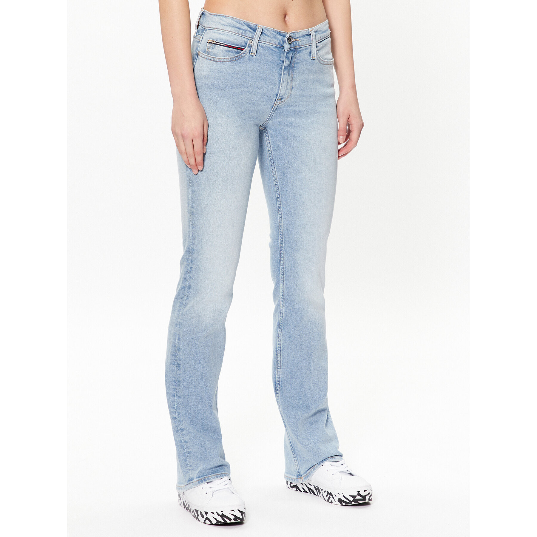 Tommy Jeans Džínsy Maddie DW0DW15737 Modrá Bootcut Fit - Pepit.sk