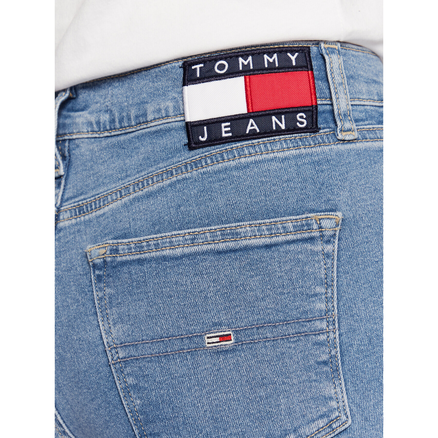 Tommy Jeans Džínsy Nora DW0DW14822 Modrá Skinny Fit - Pepit.sk