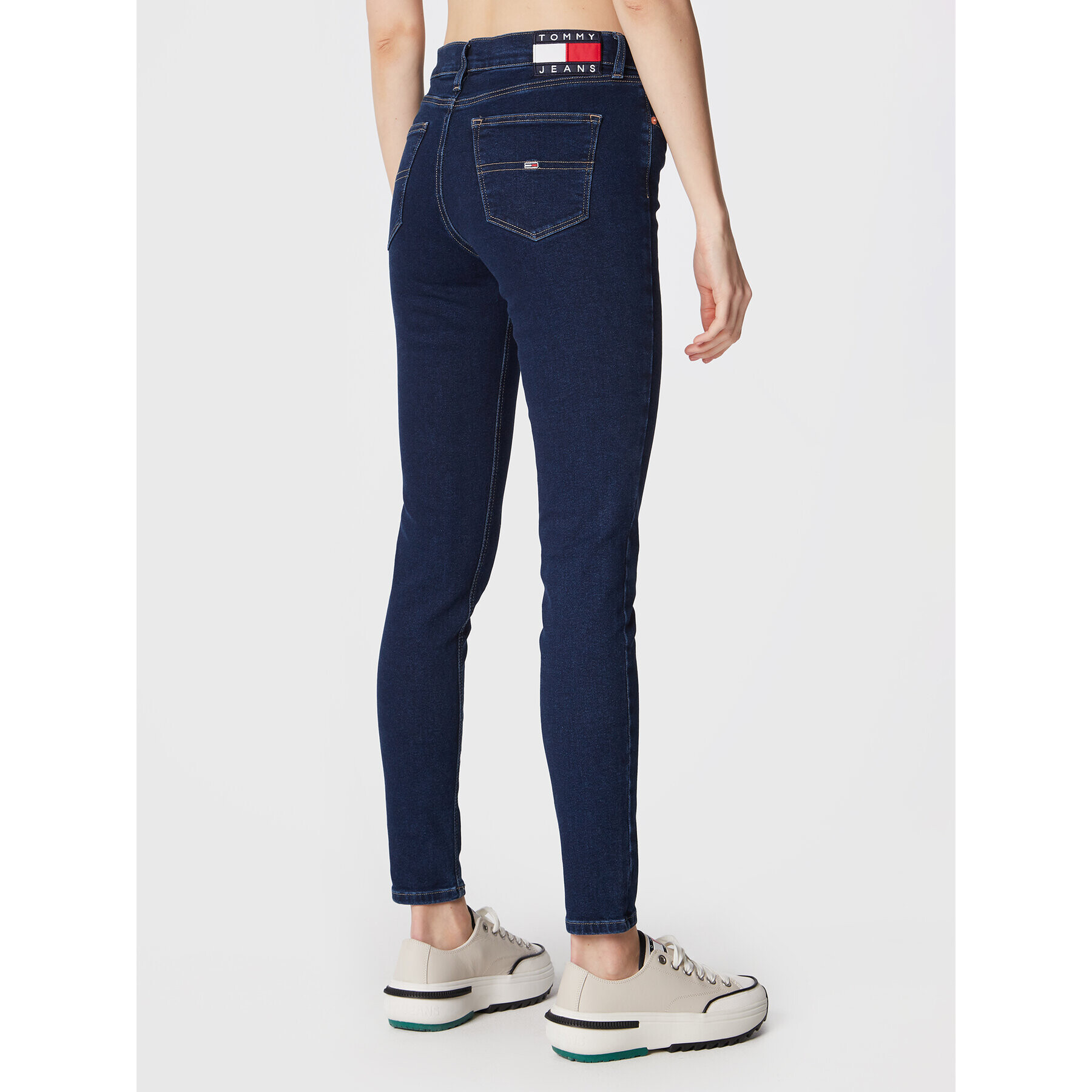 Tommy Jeans Džínsy Nora DW0DW14825 Tmavomodrá Skinny Fit - Pepit.sk