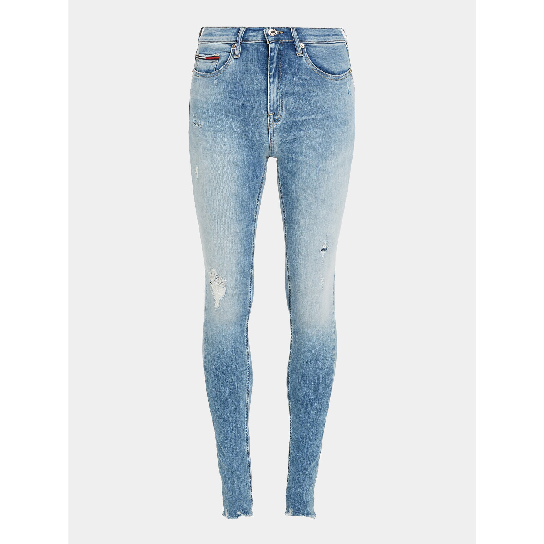 Tommy Jeans Džínsy Nora DW0DW16043 Modrá Skinny Fit - Pepit.sk