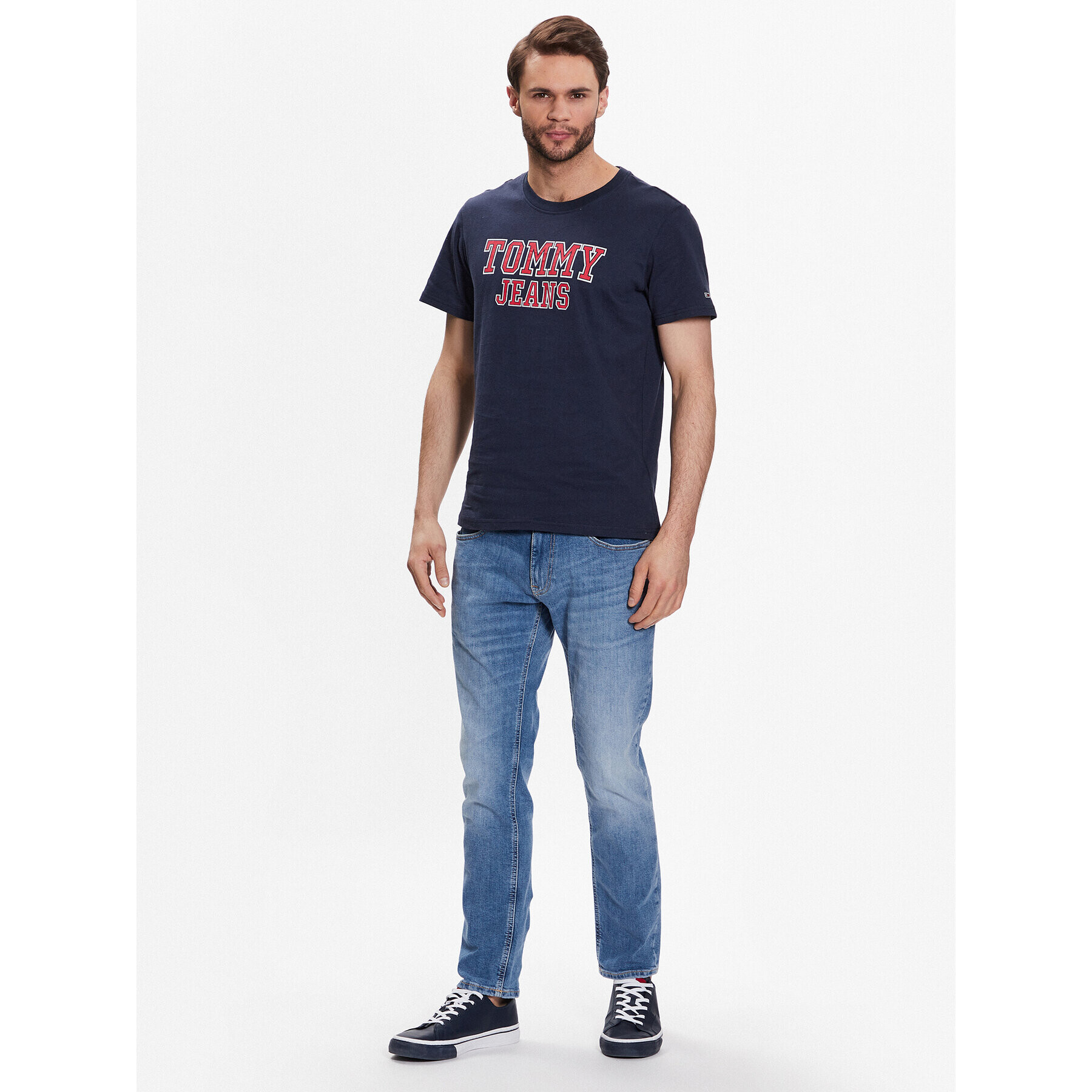 Tommy Jeans Džínsy Scanton DM0DM16045 Modrá Slim Fit - Pepit.sk