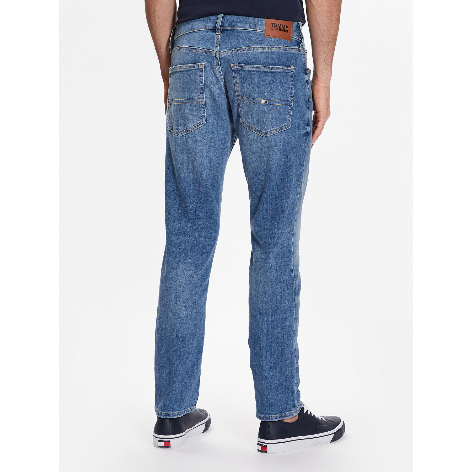 Tommy Jeans Džínsy Scanton DM0DM16045 Modrá Slim Fit - Pepit.sk