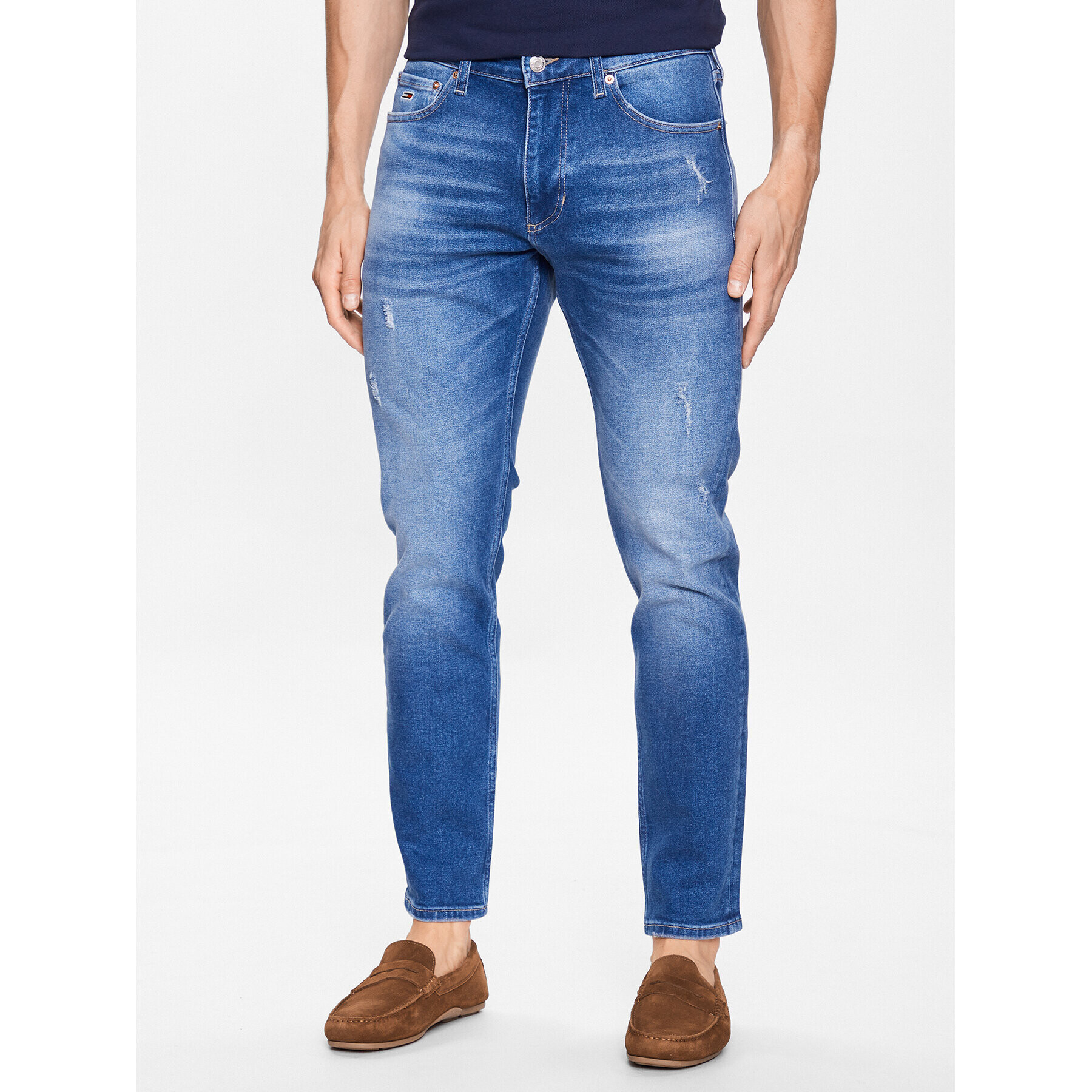 Tommy Jeans Džínsy Scanton DM0DM16171 Modrá Slim Fit - Pepit.sk