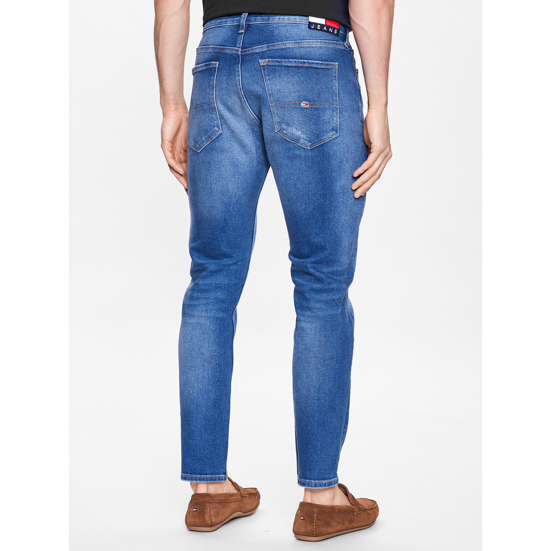 Tommy Jeans Džínsy Scanton DM0DM16171 Modrá Slim Fit - Pepit.sk