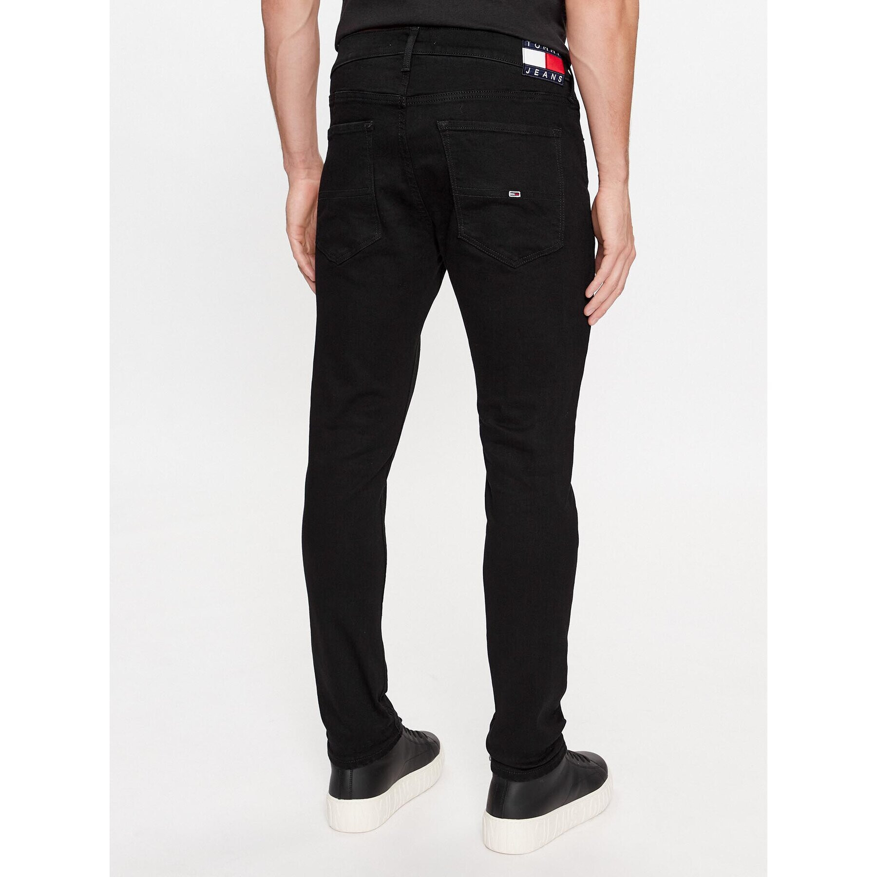 Tommy Jeans Džínsy Scanton DM0DM17401 Čierna Slim Fit - Pepit.sk