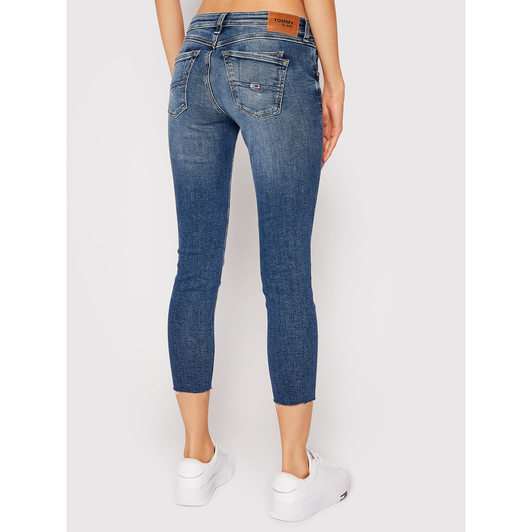 Tommy Jeans Džínsy Scarlett DW0DW09469 Tmavomodrá Skinny Fit - Pepit.sk