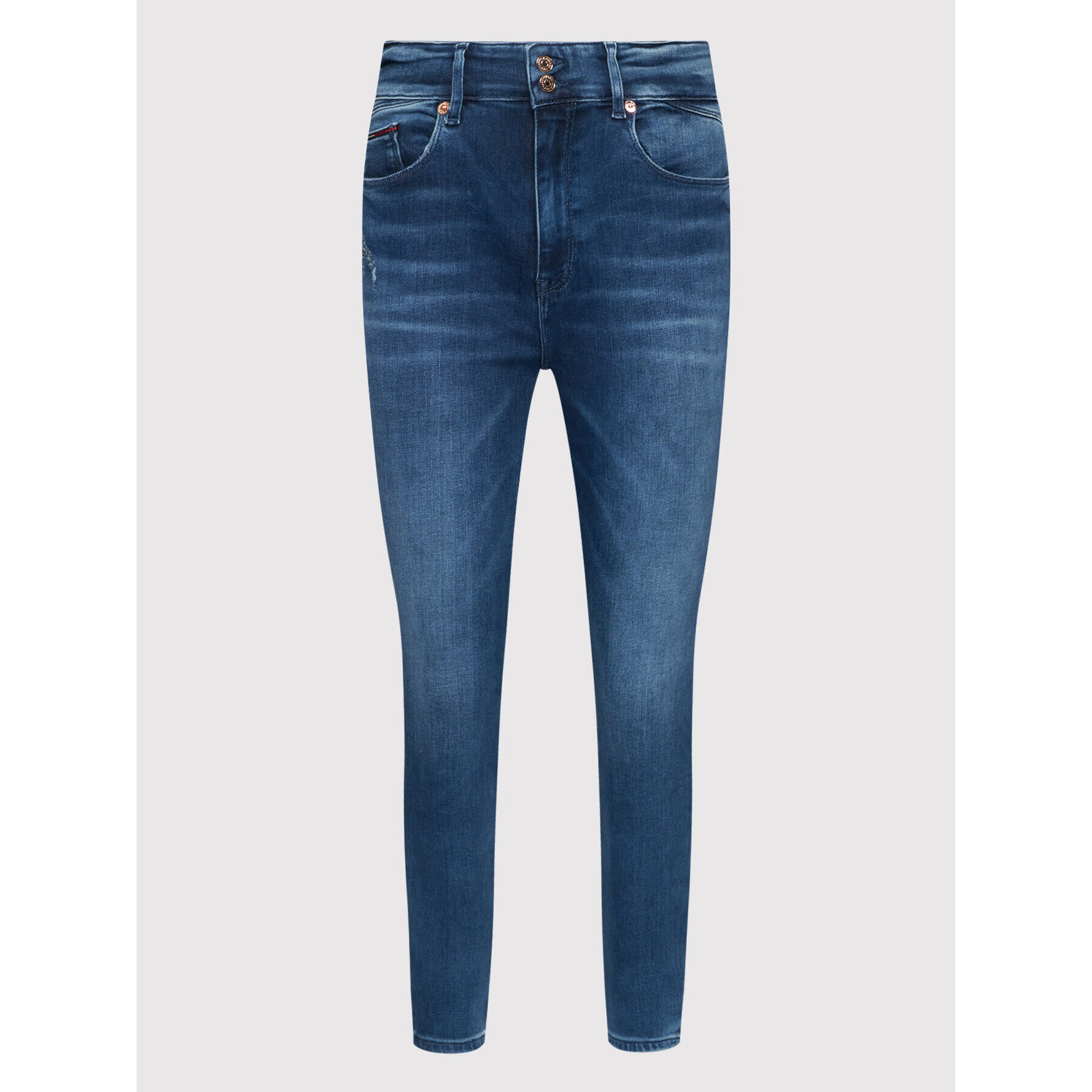 Tommy Jeans Džínsy Shape DW0DW09491 Tmavomodrá Skinny Fit - Pepit.sk