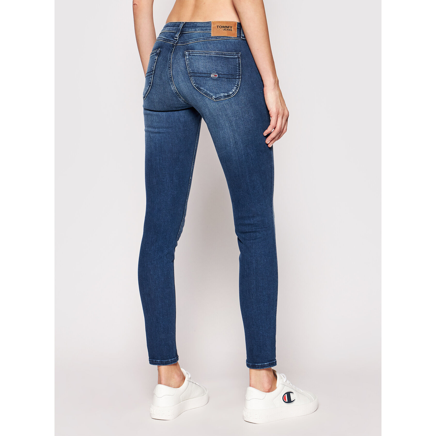 Tommy Jeans Džínsy Sophie DW0DW09214 Tmavomodrá Skinny Fit - Pepit.sk