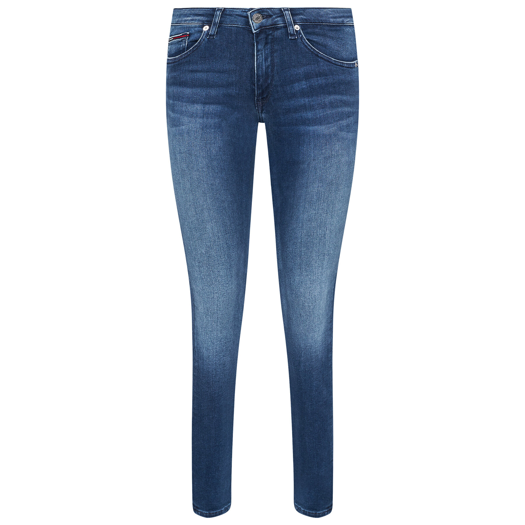 Tommy Jeans Džínsy Sophie DW0DW09214 Tmavomodrá Skinny Fit - Pepit.sk