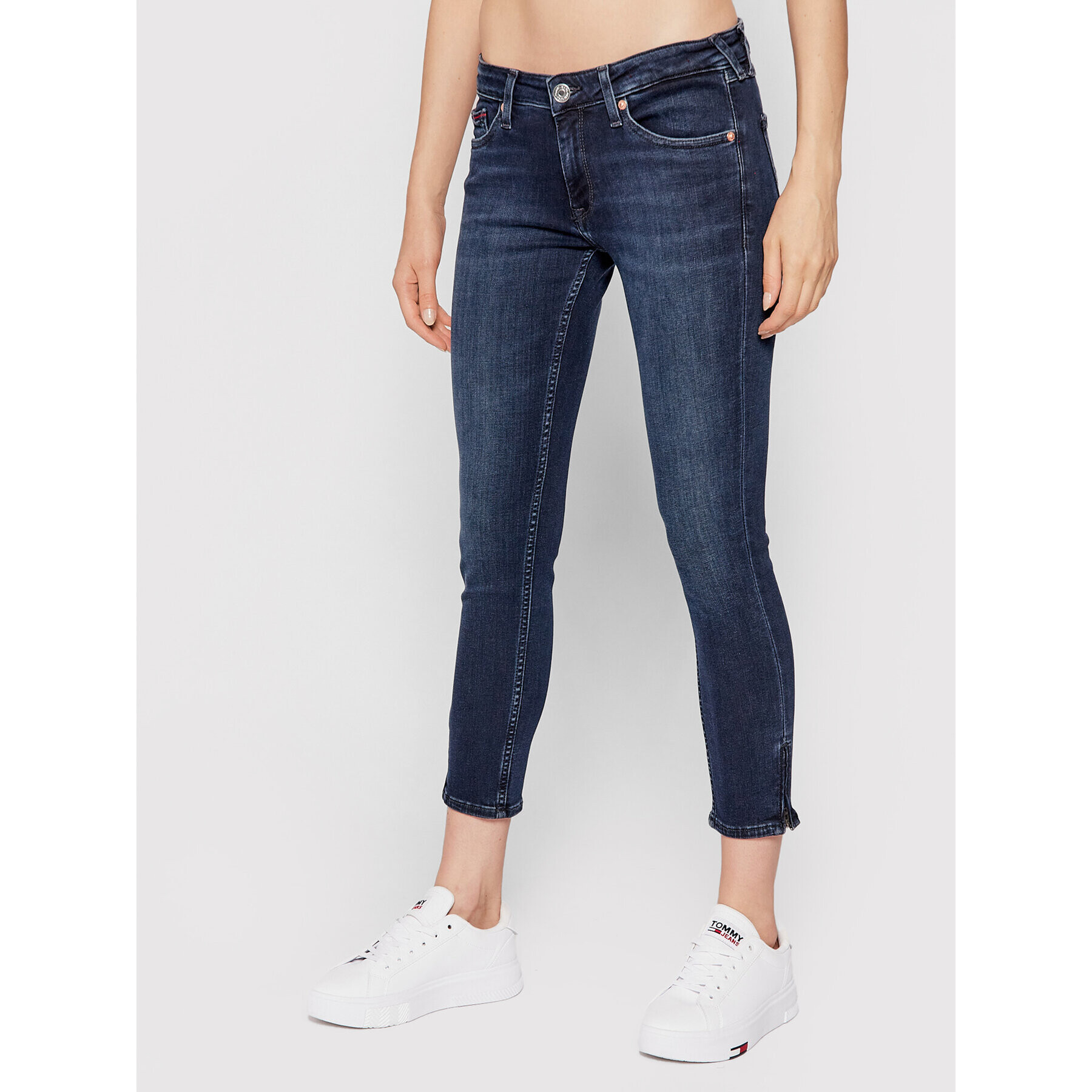 Tommy Jeans Džínsy Sophie DW0DW10315 Tmavomodrá Skinny Fit - Pepit.sk