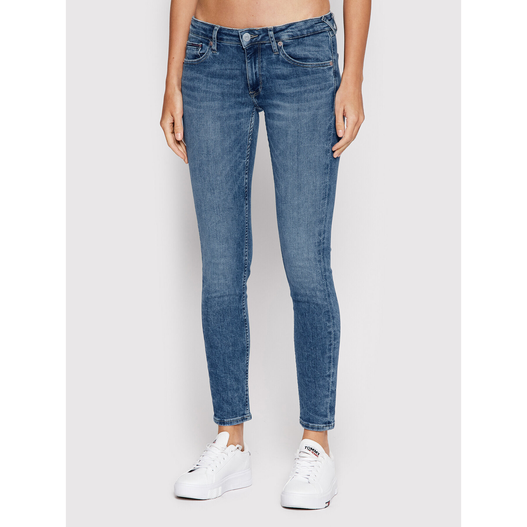 Tommy Jeans Džínsy Sophie DW0DW11598 Tmavomodrá Skinny Fit - Pepit.sk