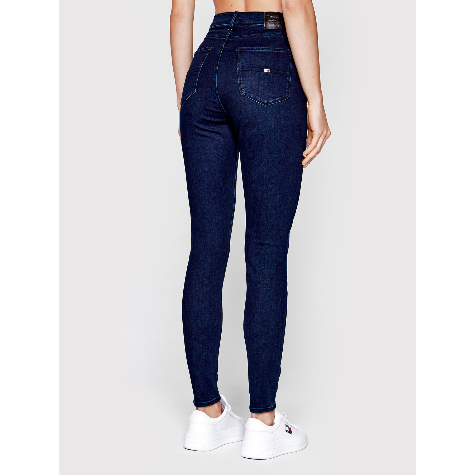 Tommy Jeans Džínsy Sylvia DW0DW09211 Tmavomodrá Super Skinny Fit - Pepit.sk