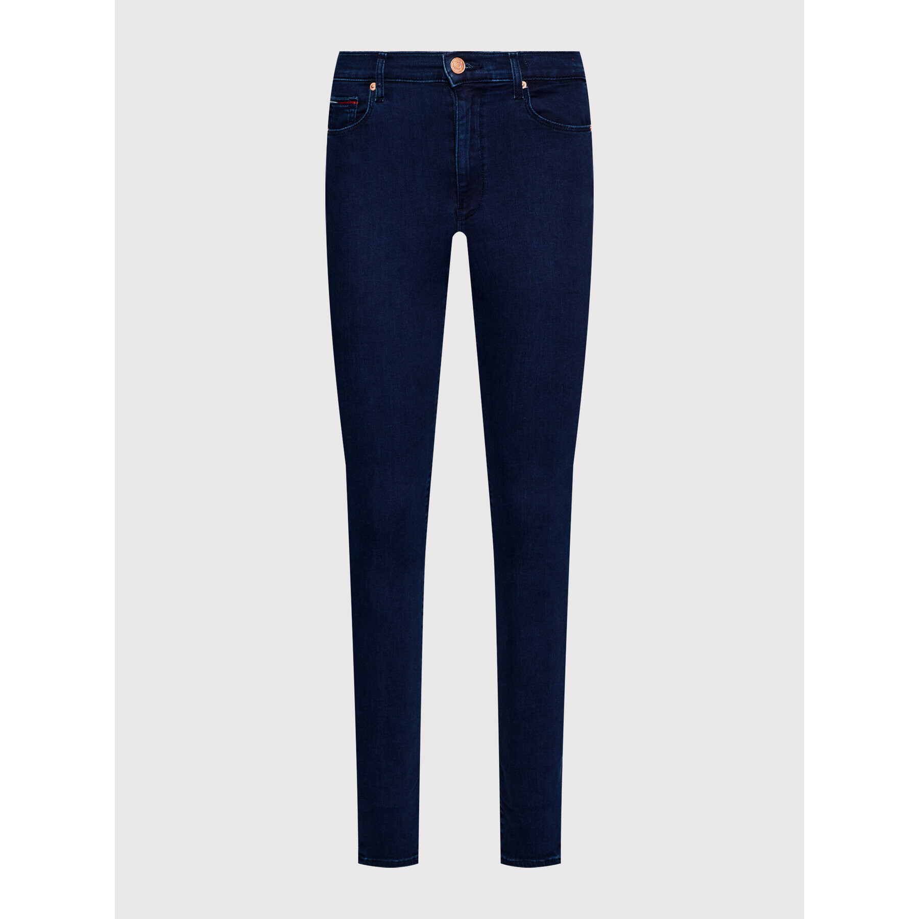 Tommy Jeans Džínsy Sylvia DW0DW09211 Tmavomodrá Super Skinny Fit - Pepit.sk