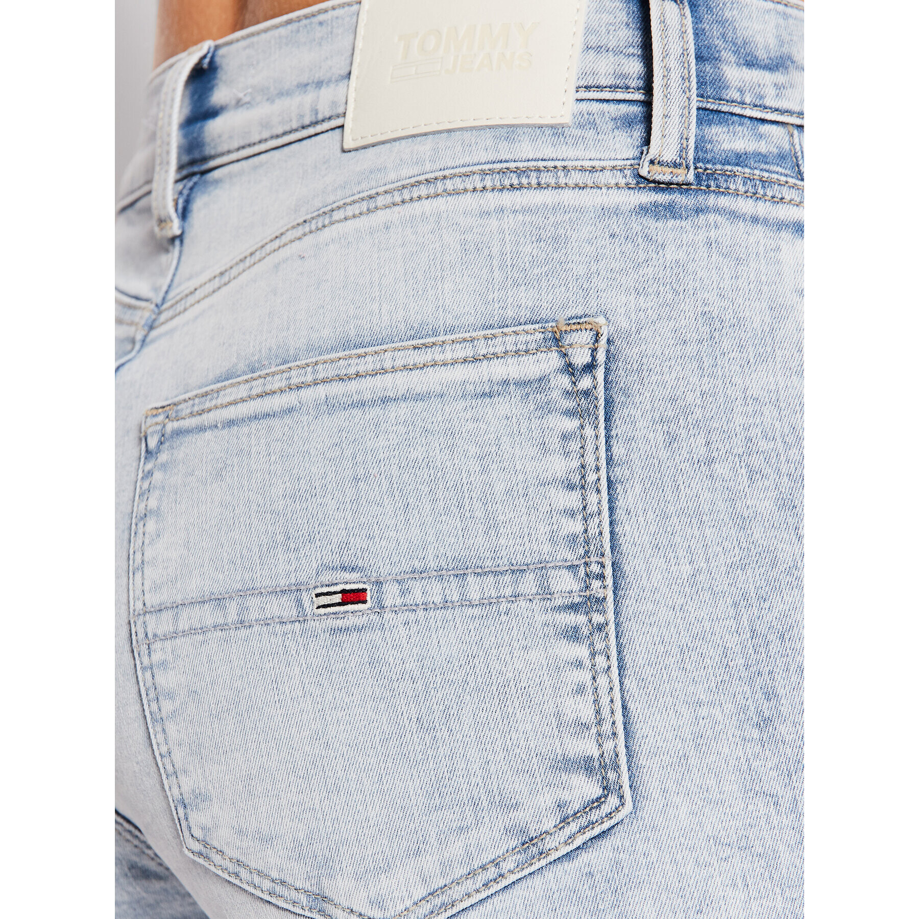 Tommy Jeans Džínsy Sylvia DW0DW12377 Modrá Super Skinny Fit - Pepit.sk