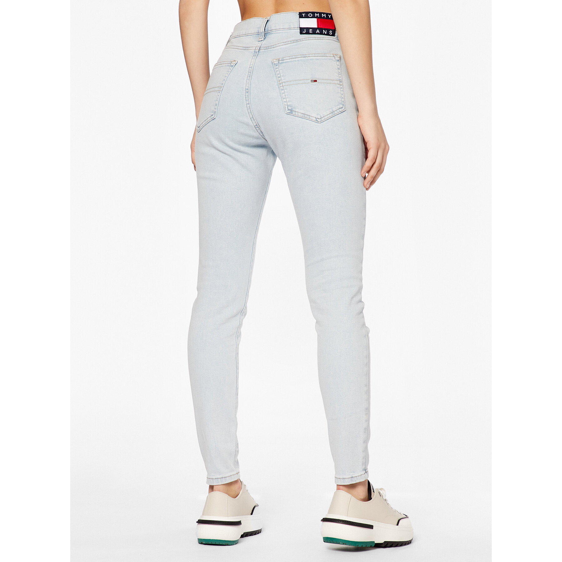 Tommy Jeans Džínsy Sylvia DW0DW15512 Modrá Skinny Fit - Pepit.sk