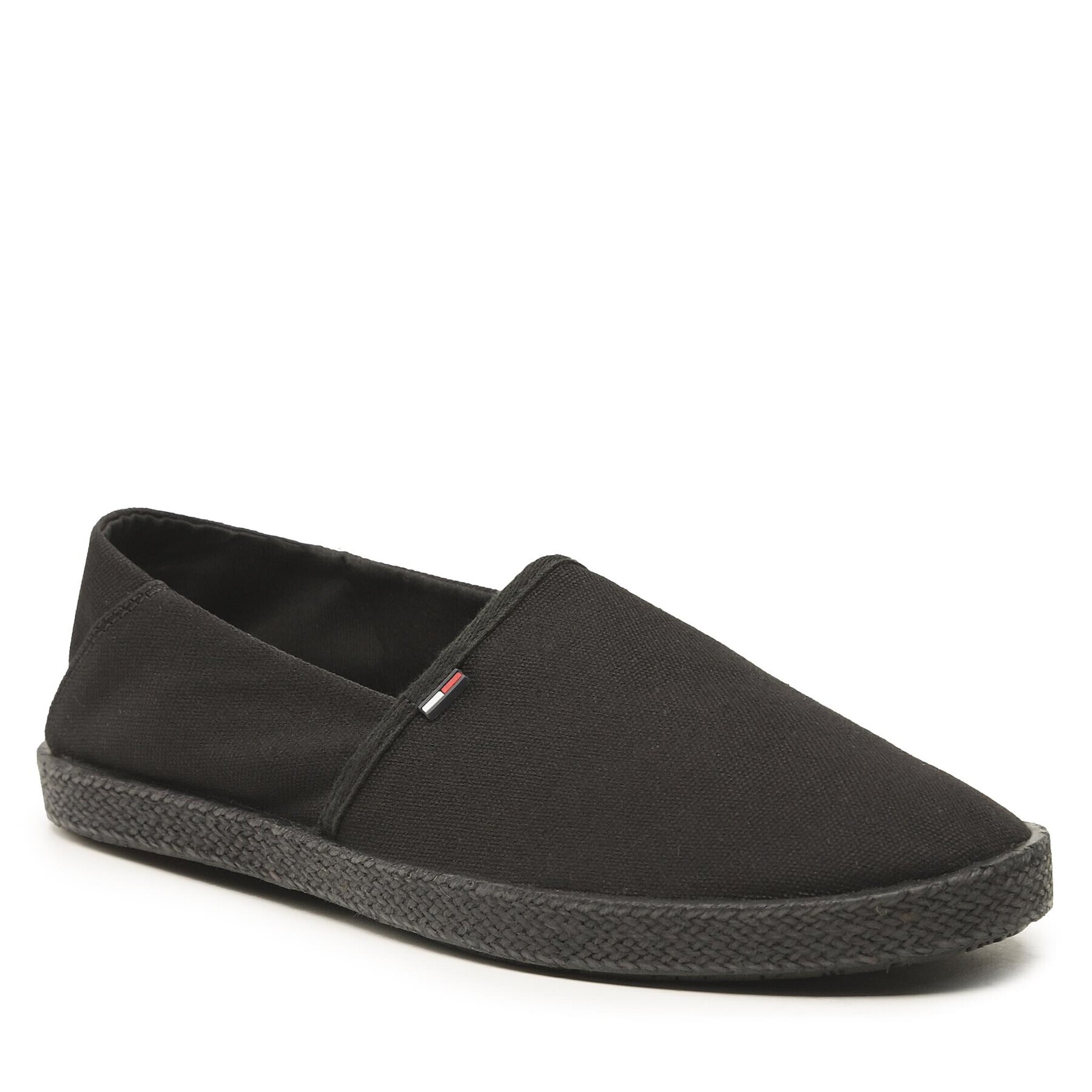 Tommy Jeans Espadrilky Espadrille EM0EM01150 Čierna - Pepit.sk