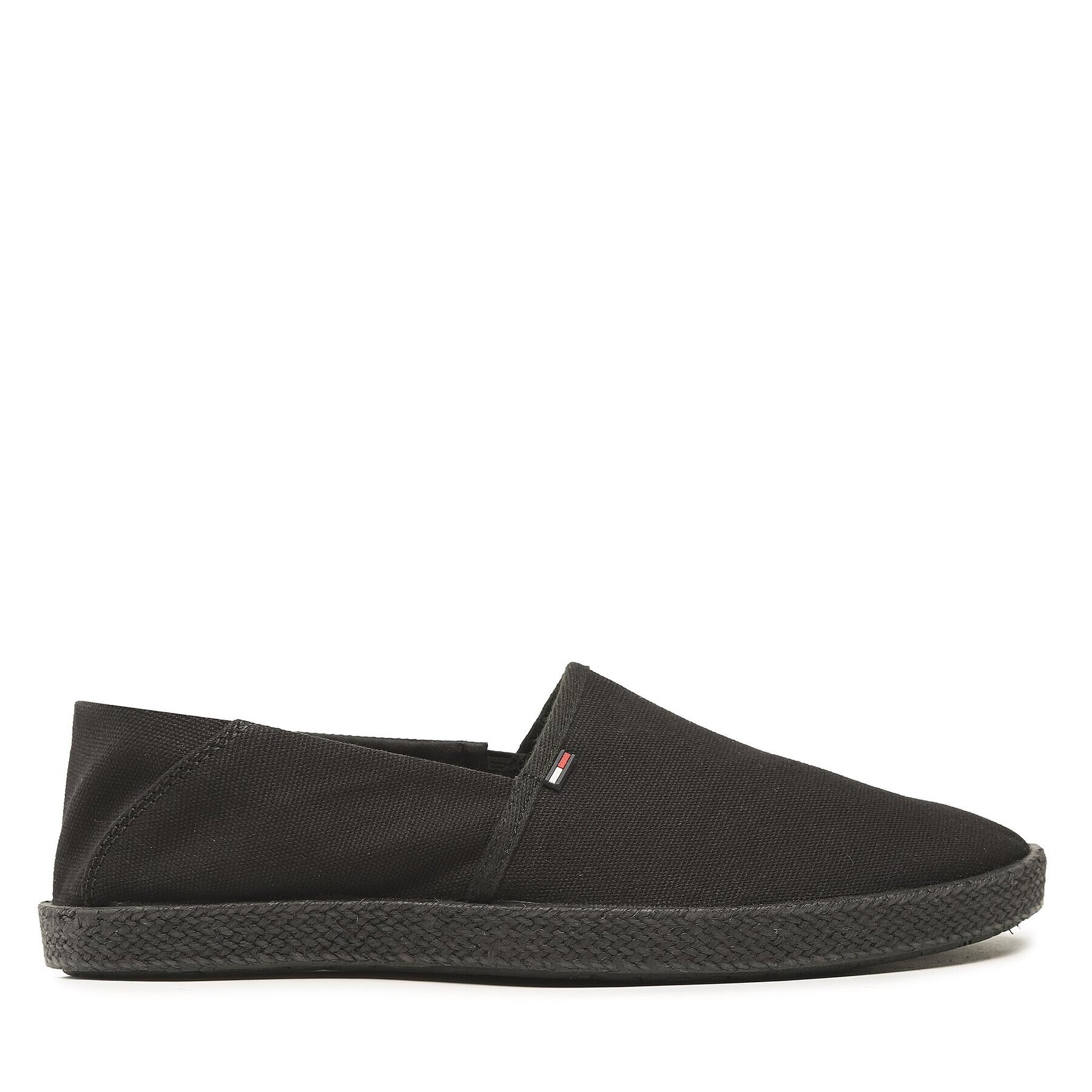 Tommy Jeans Espadrilky Espadrille EM0EM01150 Čierna - Pepit.sk