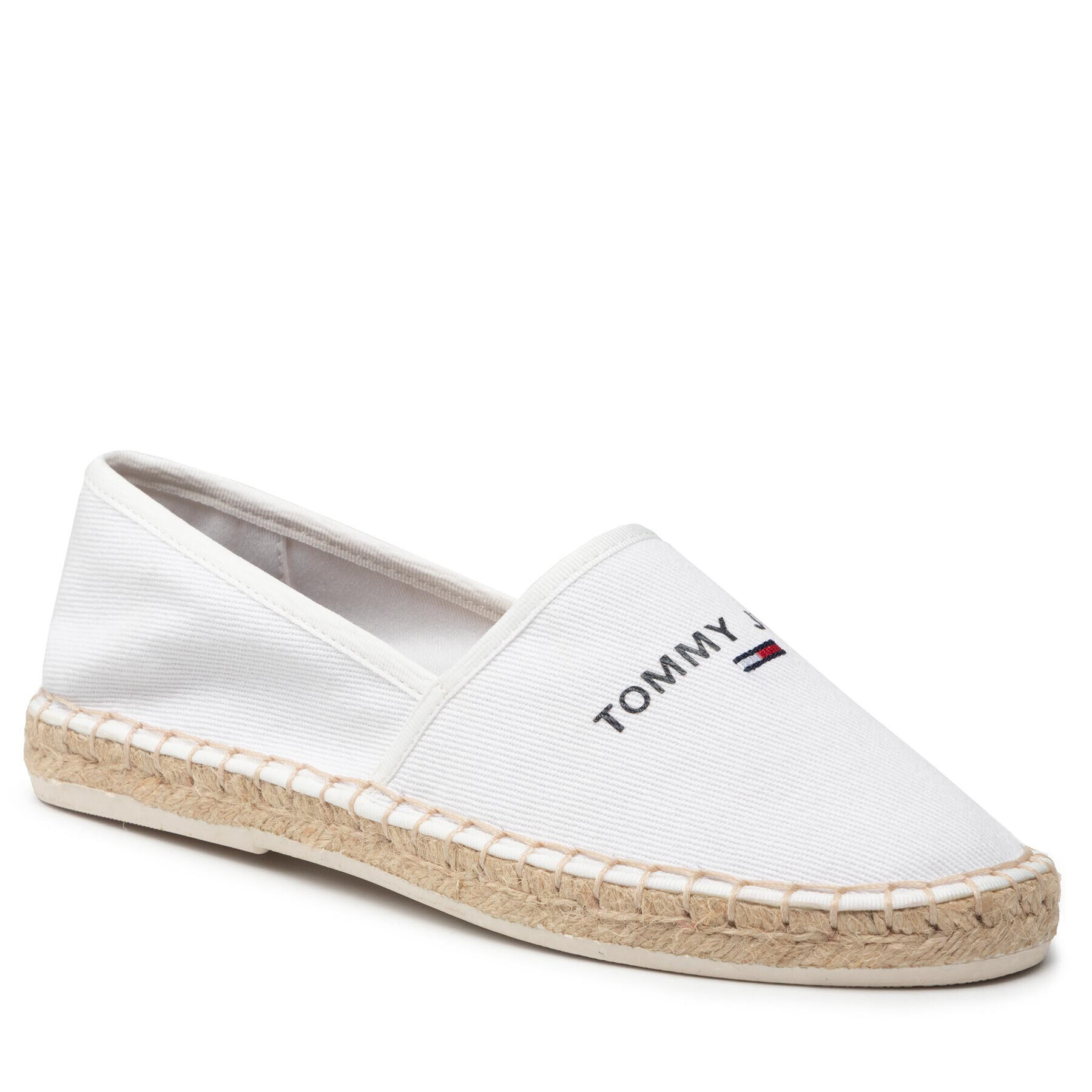 Tommy Jeans Espadrilky Espadrille EN0EN01815 Biela - Pepit.sk