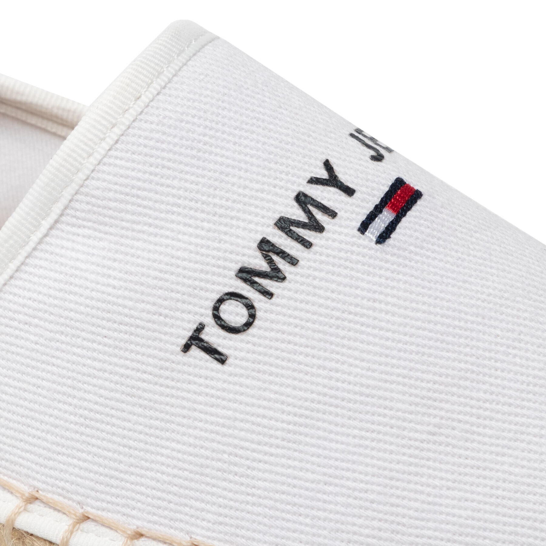 Tommy Jeans Espadrilky Espadrille EN0EN01815 Biela - Pepit.sk