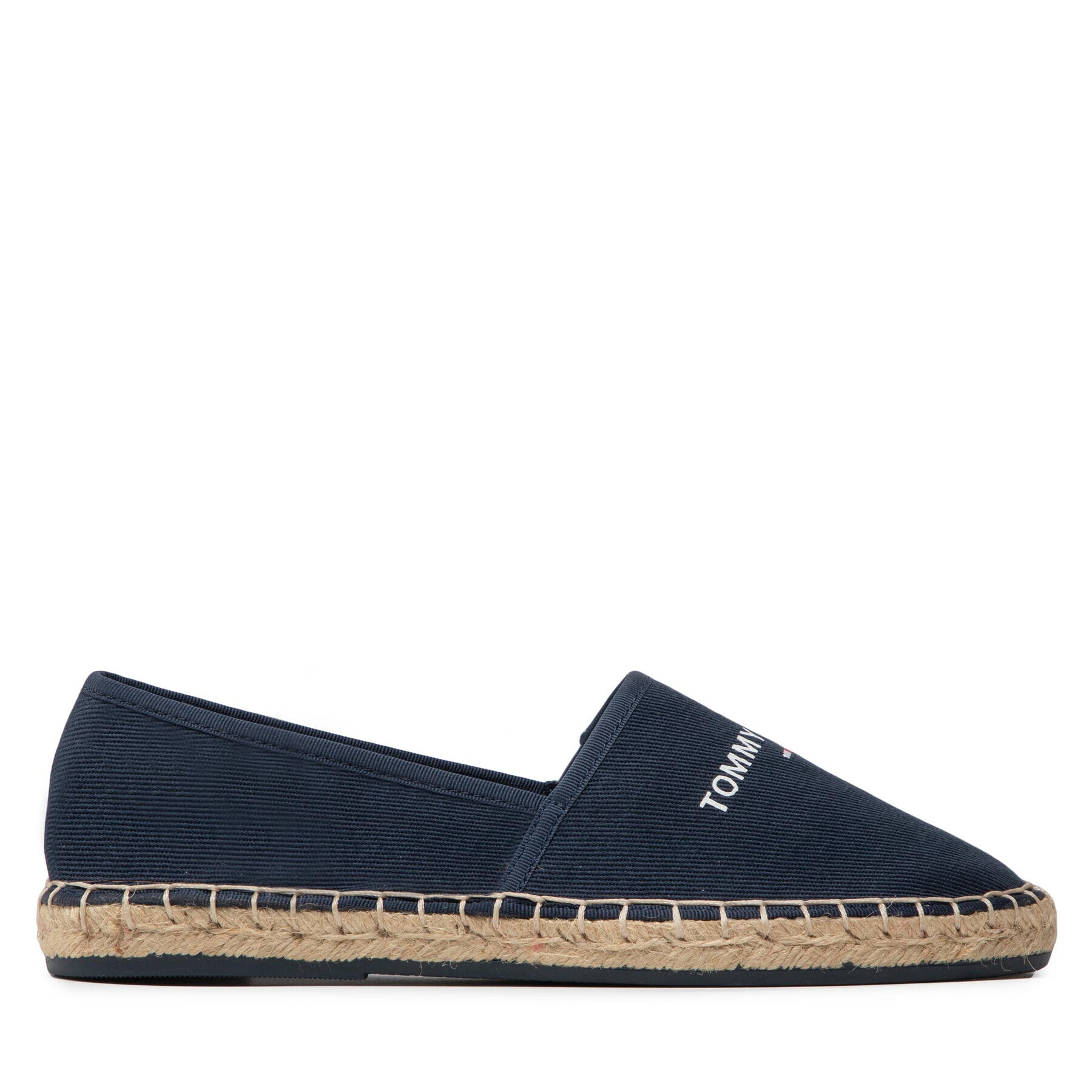 Tommy Jeans Espadrilky Espadrille EN0EN01815 Tmavomodrá - Pepit.sk