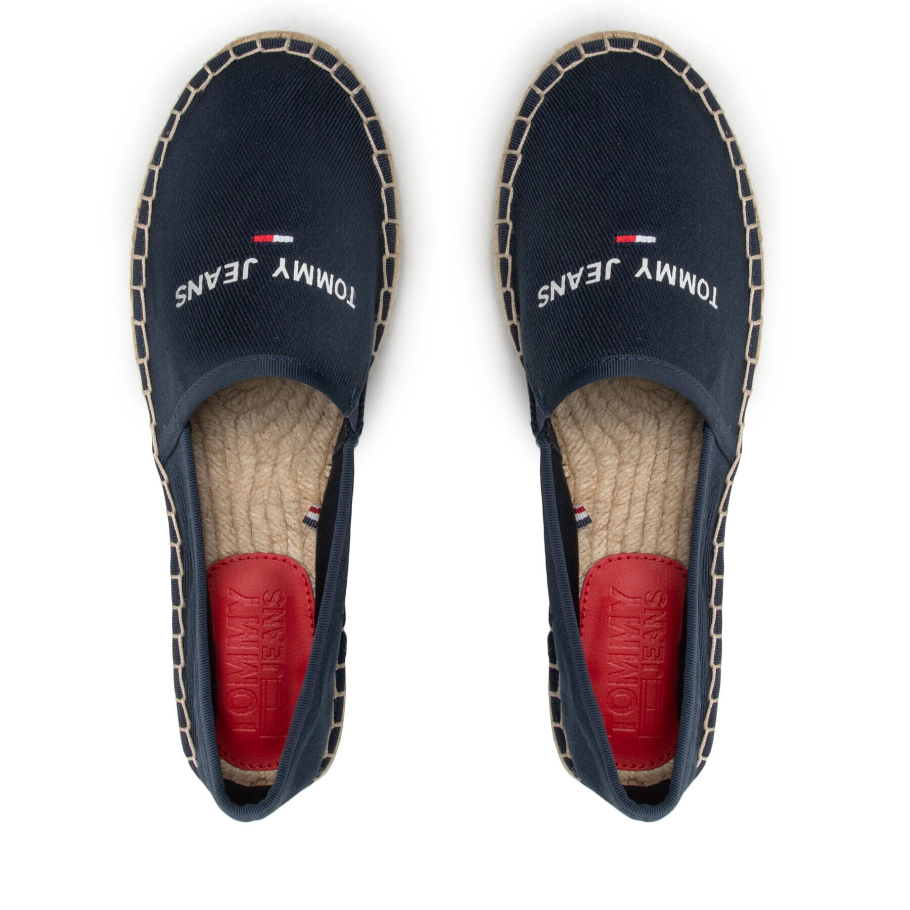 Tommy Jeans Espadrilky Espadrille EN0EN01815 Tmavomodrá - Pepit.sk