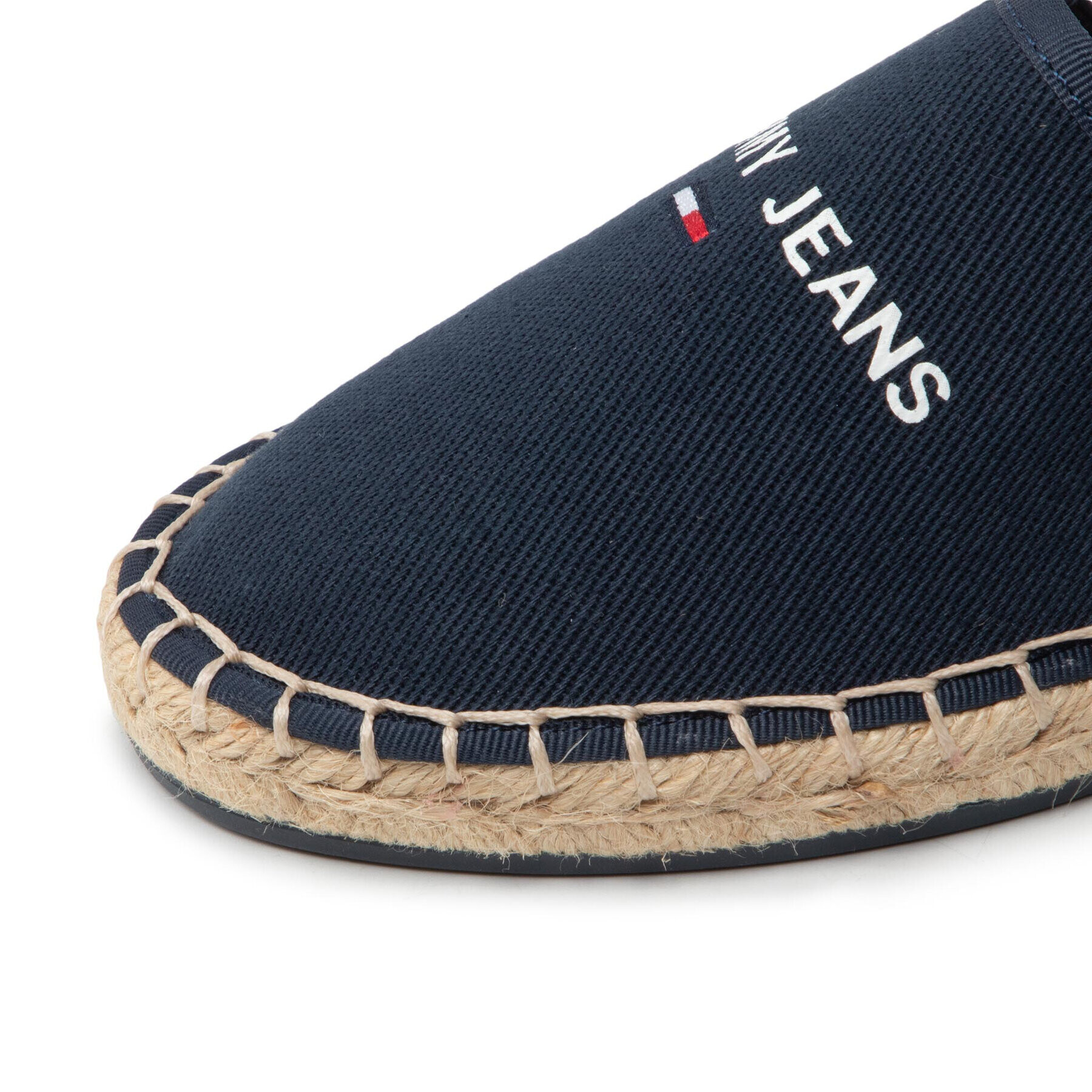 Tommy Jeans Espadrilky Espadrille EN0EN01815 Tmavomodrá - Pepit.sk