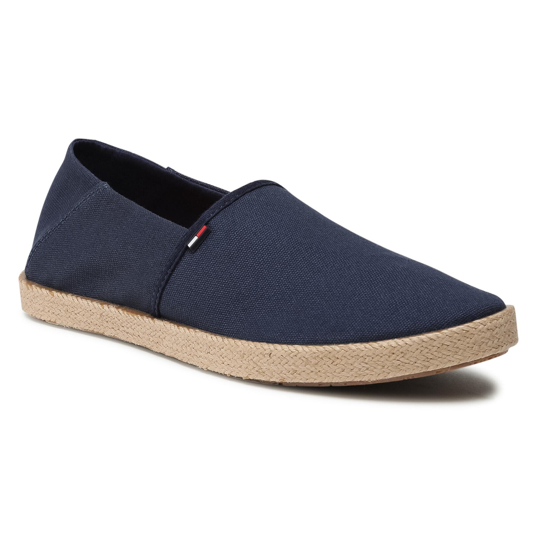 Tommy Jeans Espadrilky Essential Espadrille EM0EM00677 Tmavomodrá - Pepit.sk