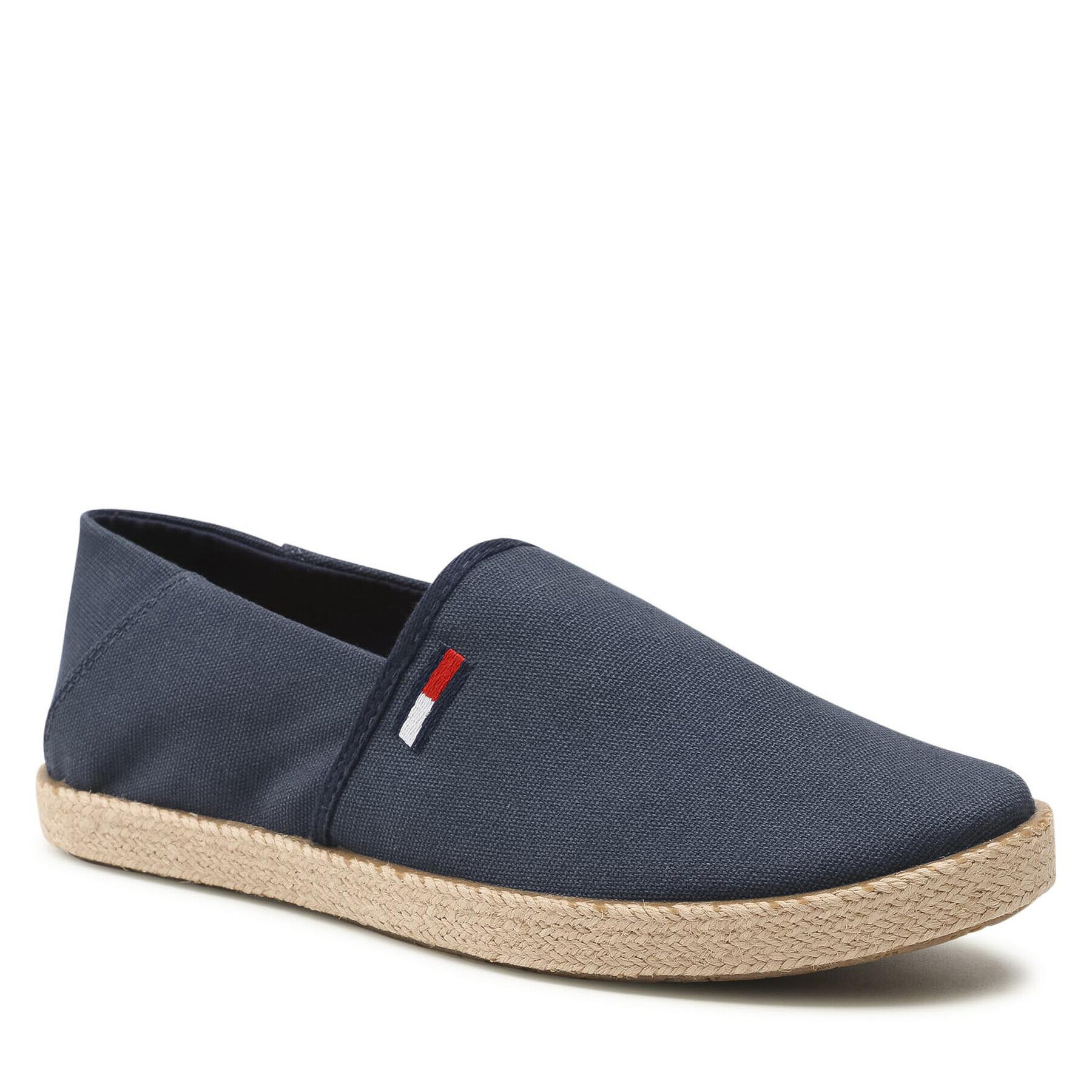 Tommy Jeans Espadrilky Essential Espadrille EM0EM00773 Tmavomodrá - Pepit.sk