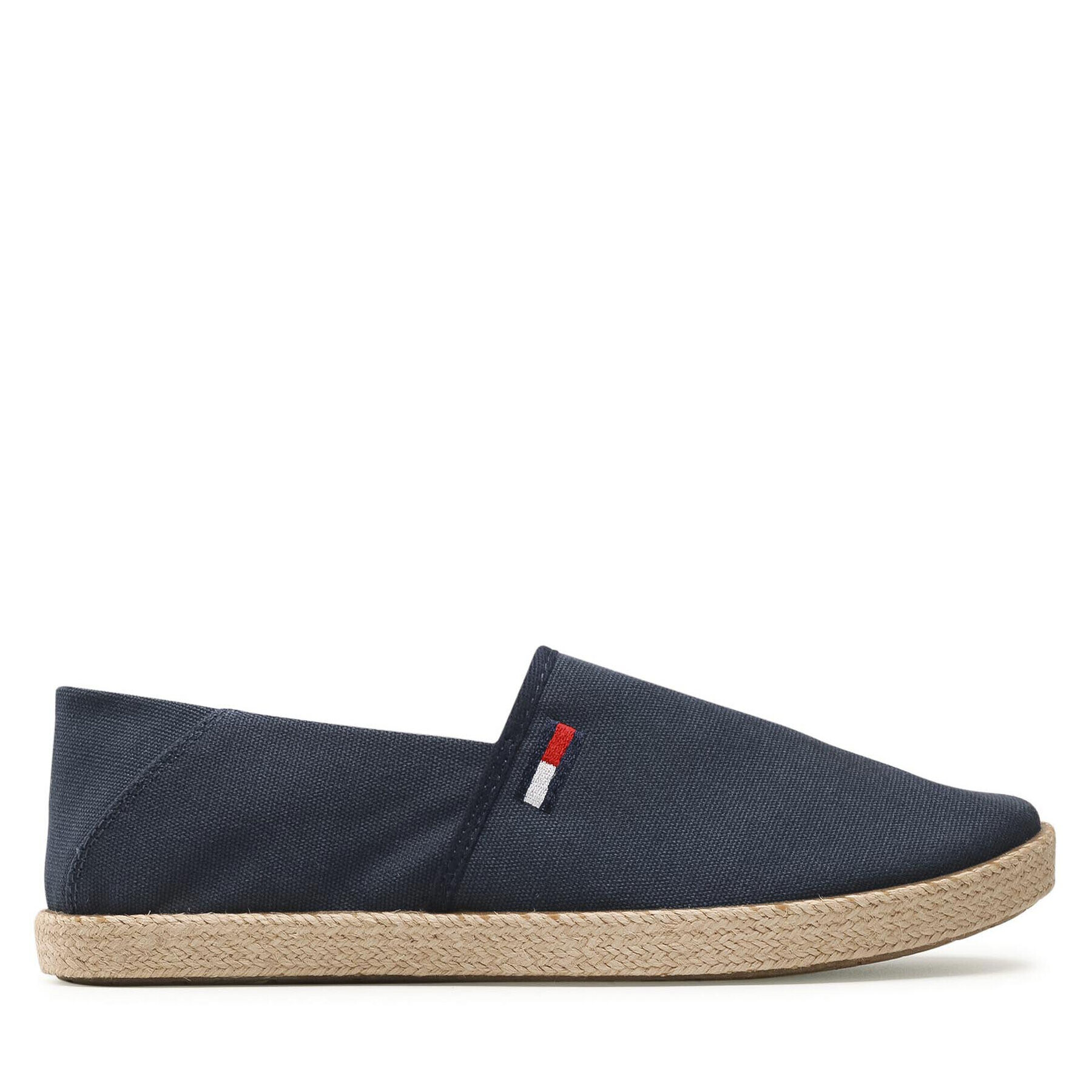 Tommy Jeans Espadrilky Essential Espadrille EM0EM00773 Tmavomodrá - Pepit.sk