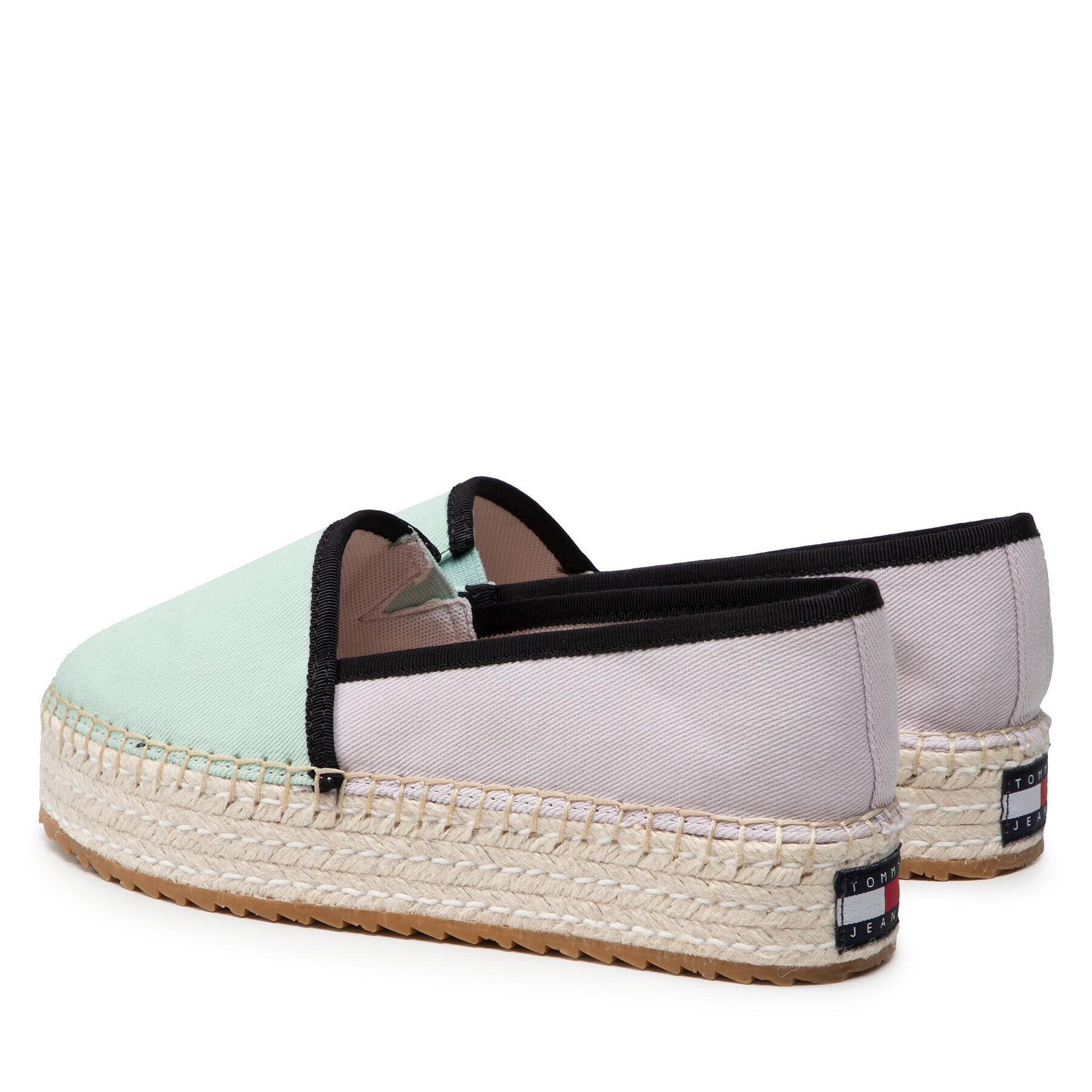 Tommy Jeans Espadrilky Flatform Espadrille EN0EN01832 Fialová - Pepit.sk