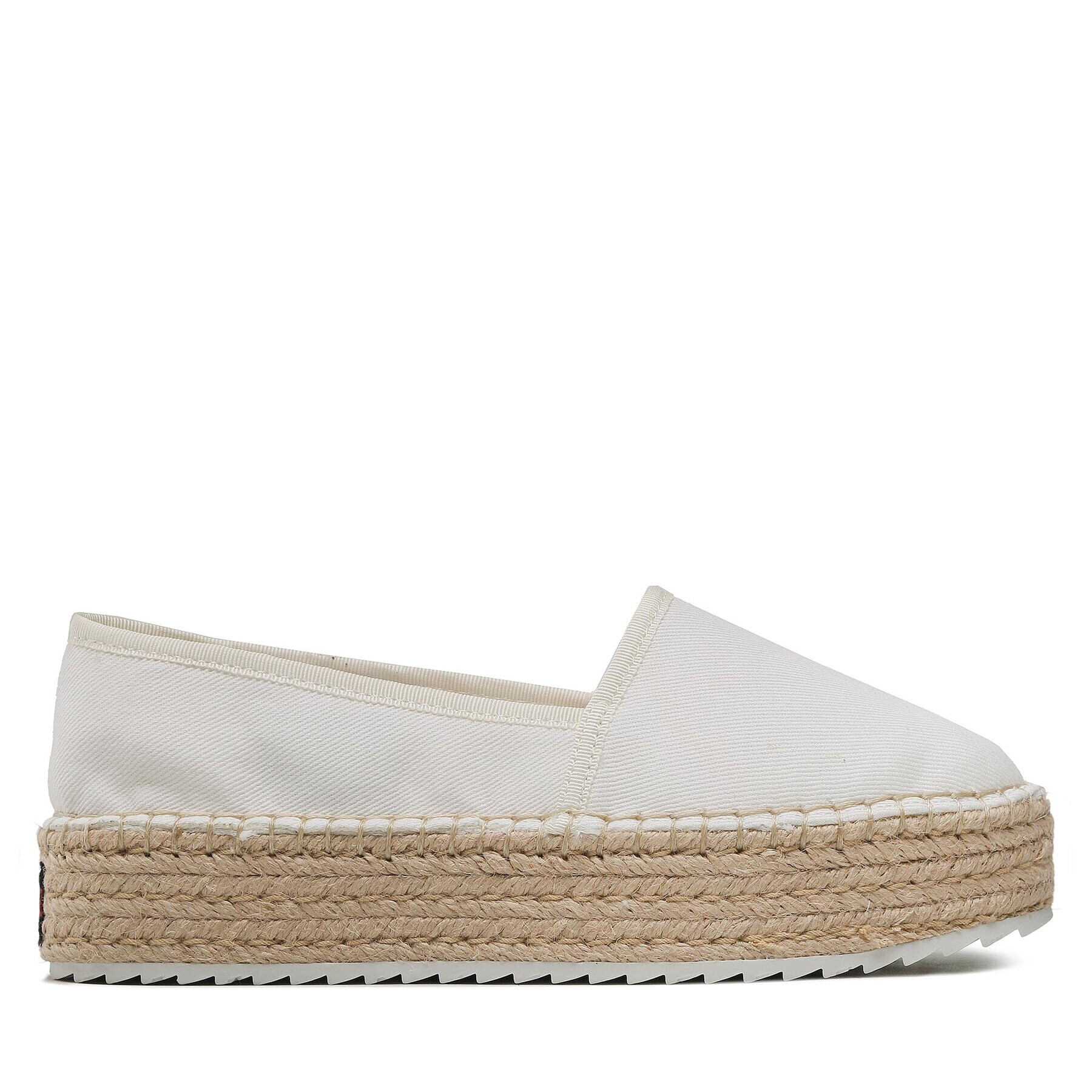 Tommy Jeans Espadrilky Flatform Espadrille EN0EN02078 Biela - Pepit.sk