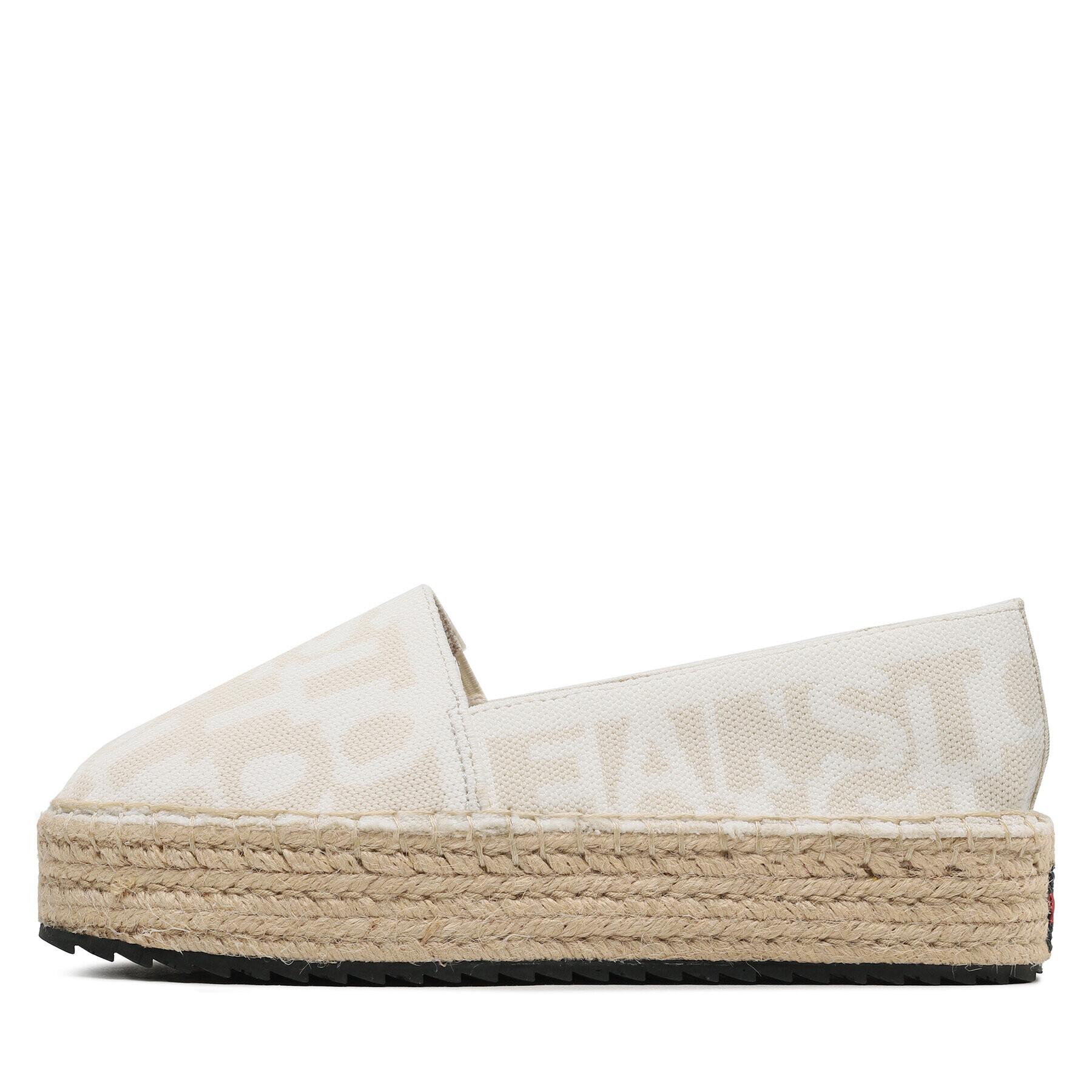 Tommy Jeans Espadrilky Logomania Espadrille EN0EN02079 Béžová - Pepit.sk