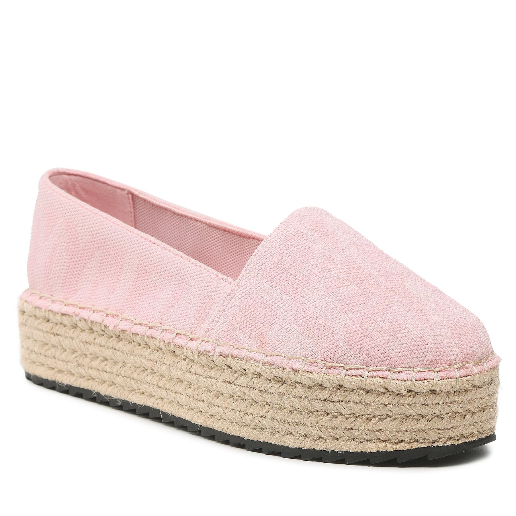 Tommy Jeans Espadrilky Logomania Espadrille EN0EN02079 Ružová - Pepit.sk