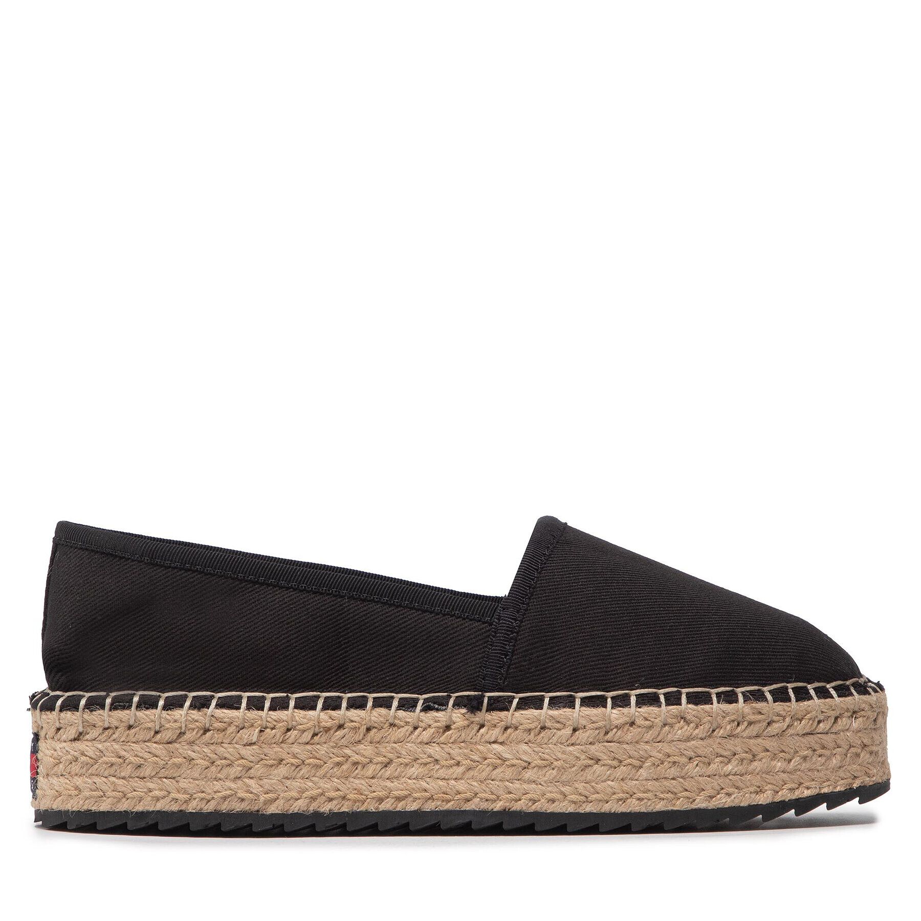 Tommy Jeans Espadrilky Platform Espadrille EN0EN01832 Čierna - Pepit.sk