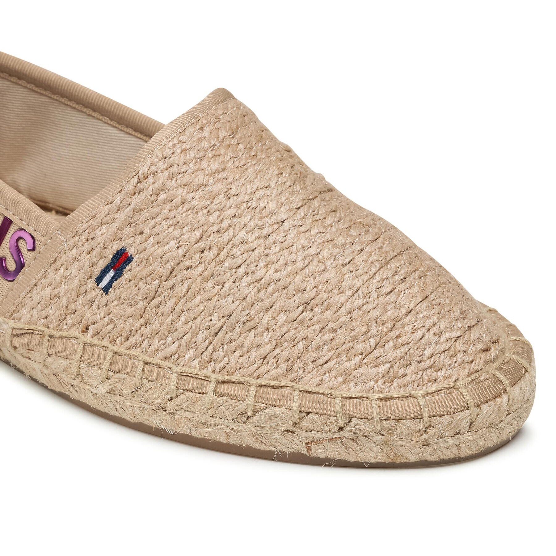 Tommy Jeans Espadrilky Rainbow Branding Espadrille EN0EN01287 Béžová - Pepit.sk