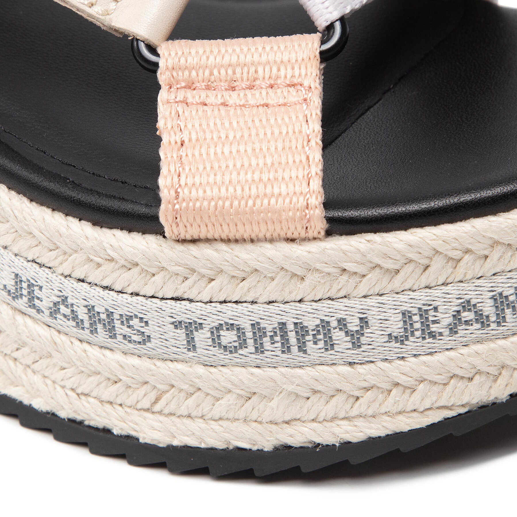 Tommy Jeans Espadrilky Wedge Sandal EN0EN01810 Farebná - Pepit.sk