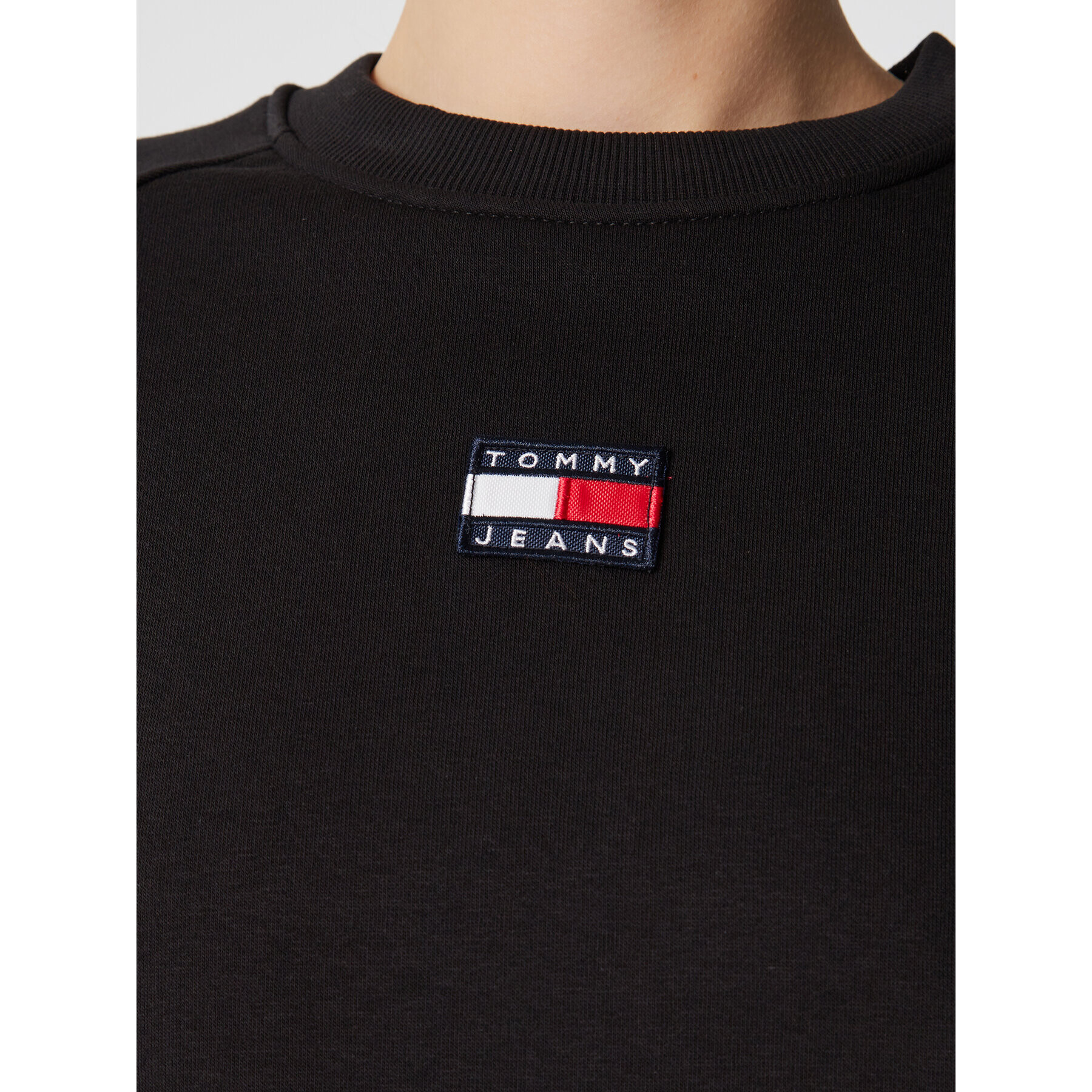 Tommy Jeans Každodenné šaty Badge DW0DW15046 Čierna Regular Fit - Pepit.sk