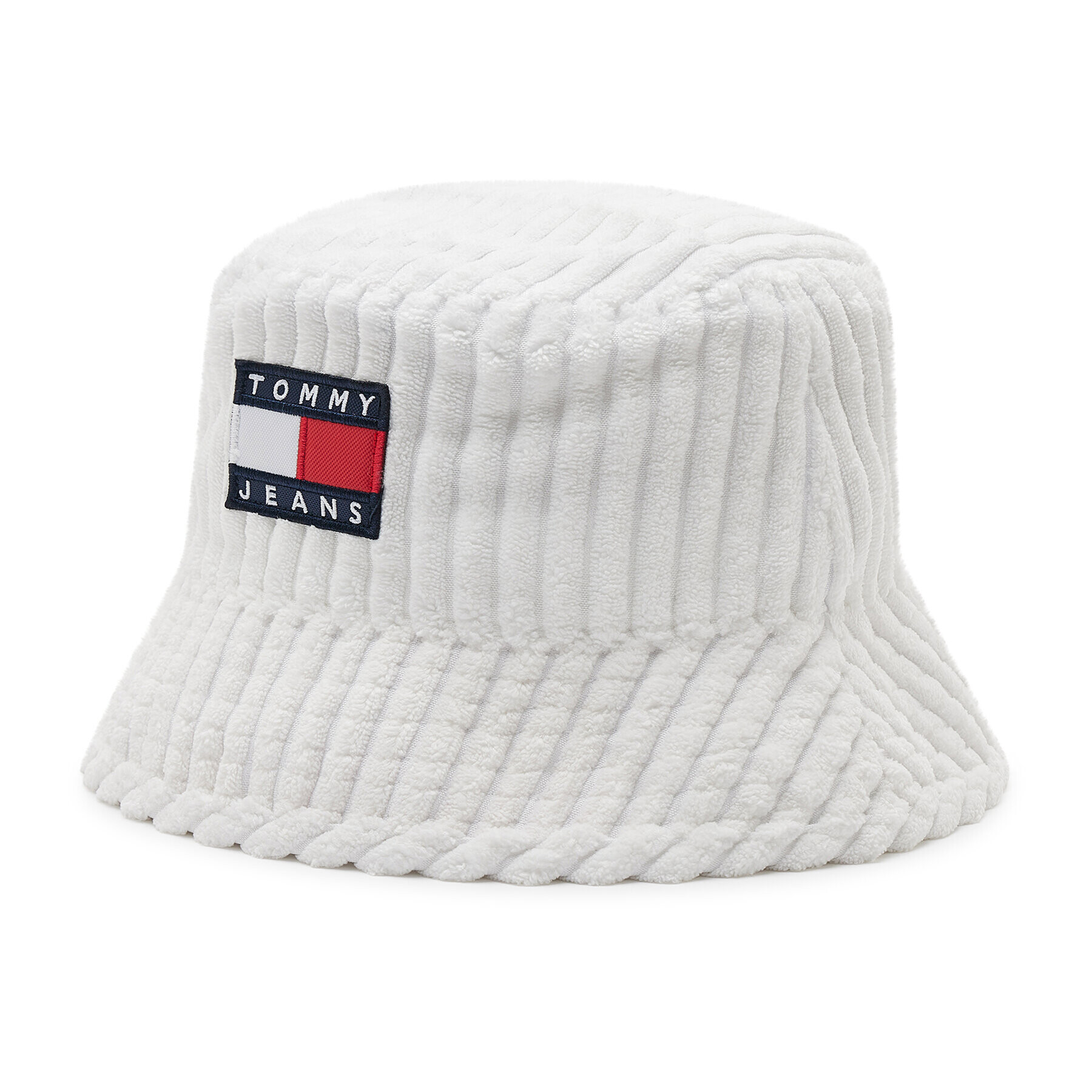 Tommy Jeans Klobúk Heritage Bucket AW0AW12425 Biela - Pepit.sk