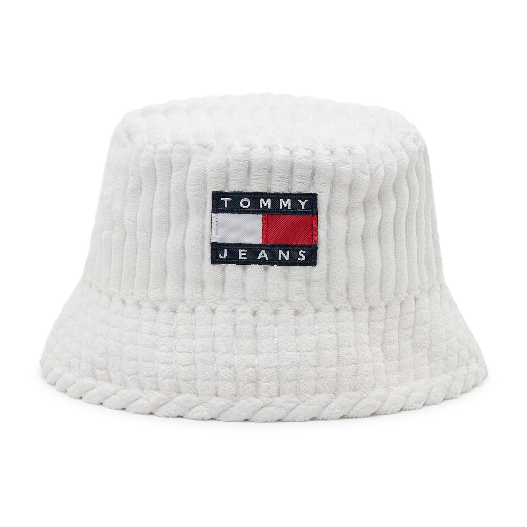 Tommy Jeans Klobúk Heritage Bucket AW0AW12425 Biela - Pepit.sk