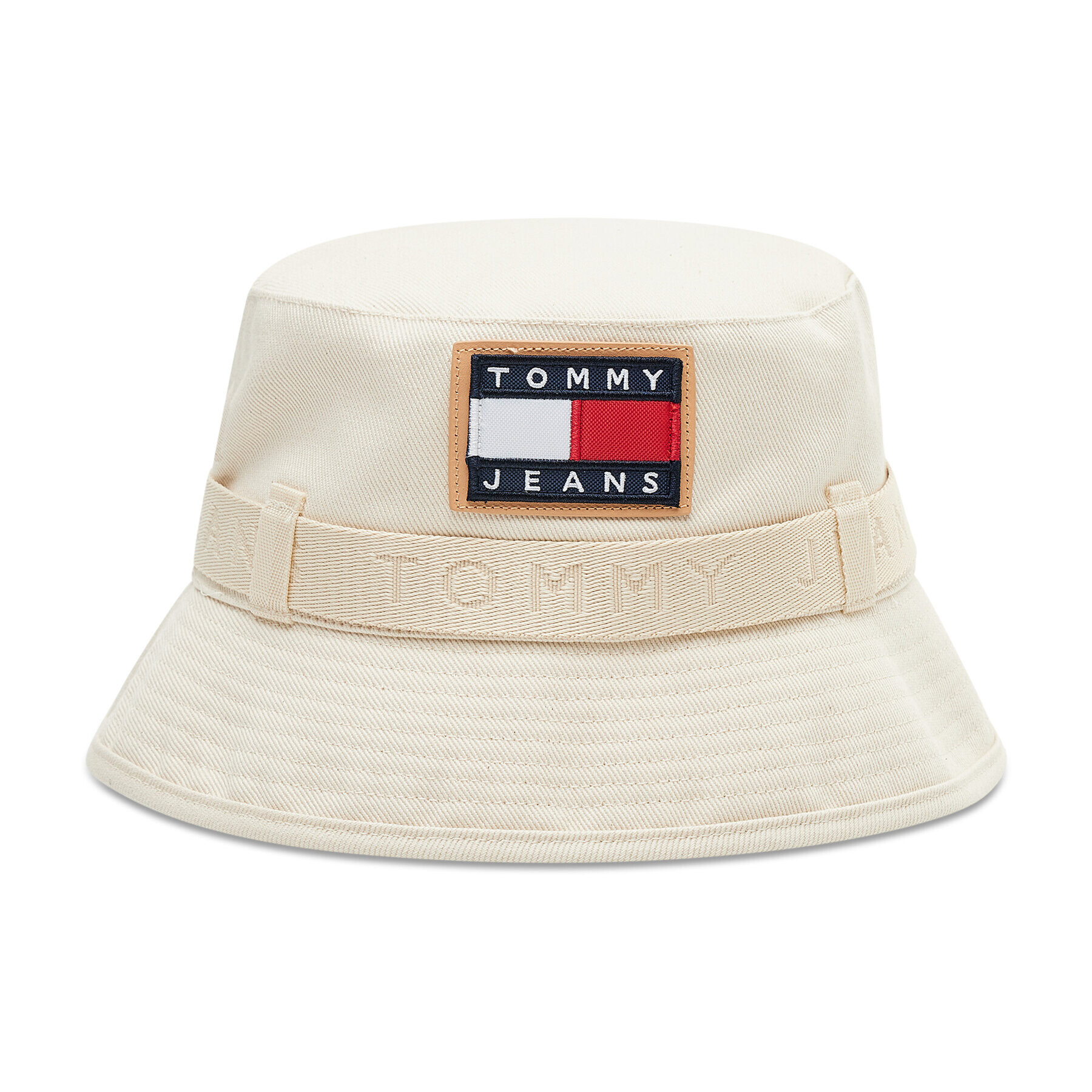 Tommy Jeans Klobúk Heritage Cnvs Bucket AM0AM08491 Béžová - Pepit.sk