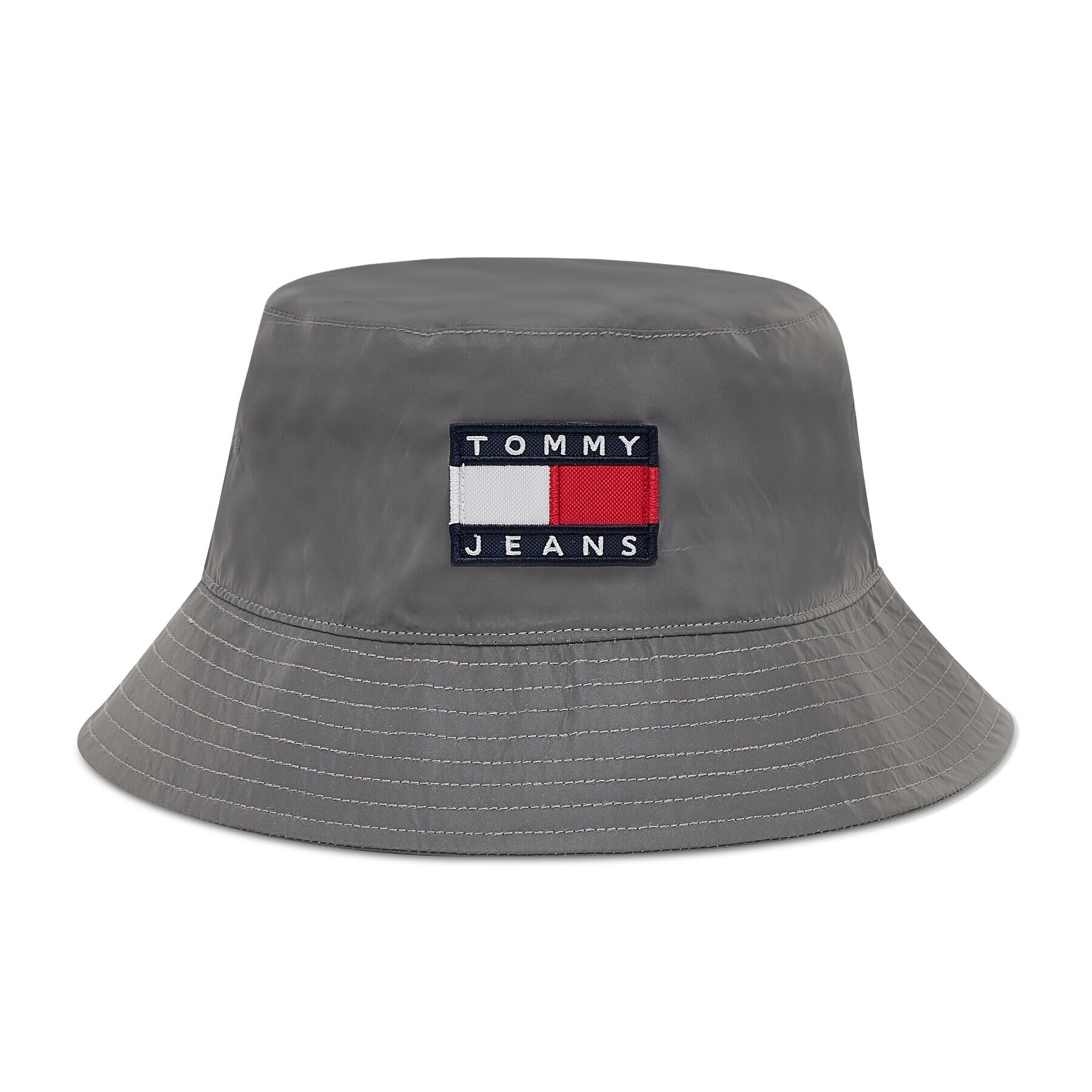 Tommy Jeans Klobúk Tjm Heritage Bucket Hat Reflective AM0AM08380 Strieborná - Pepit.sk