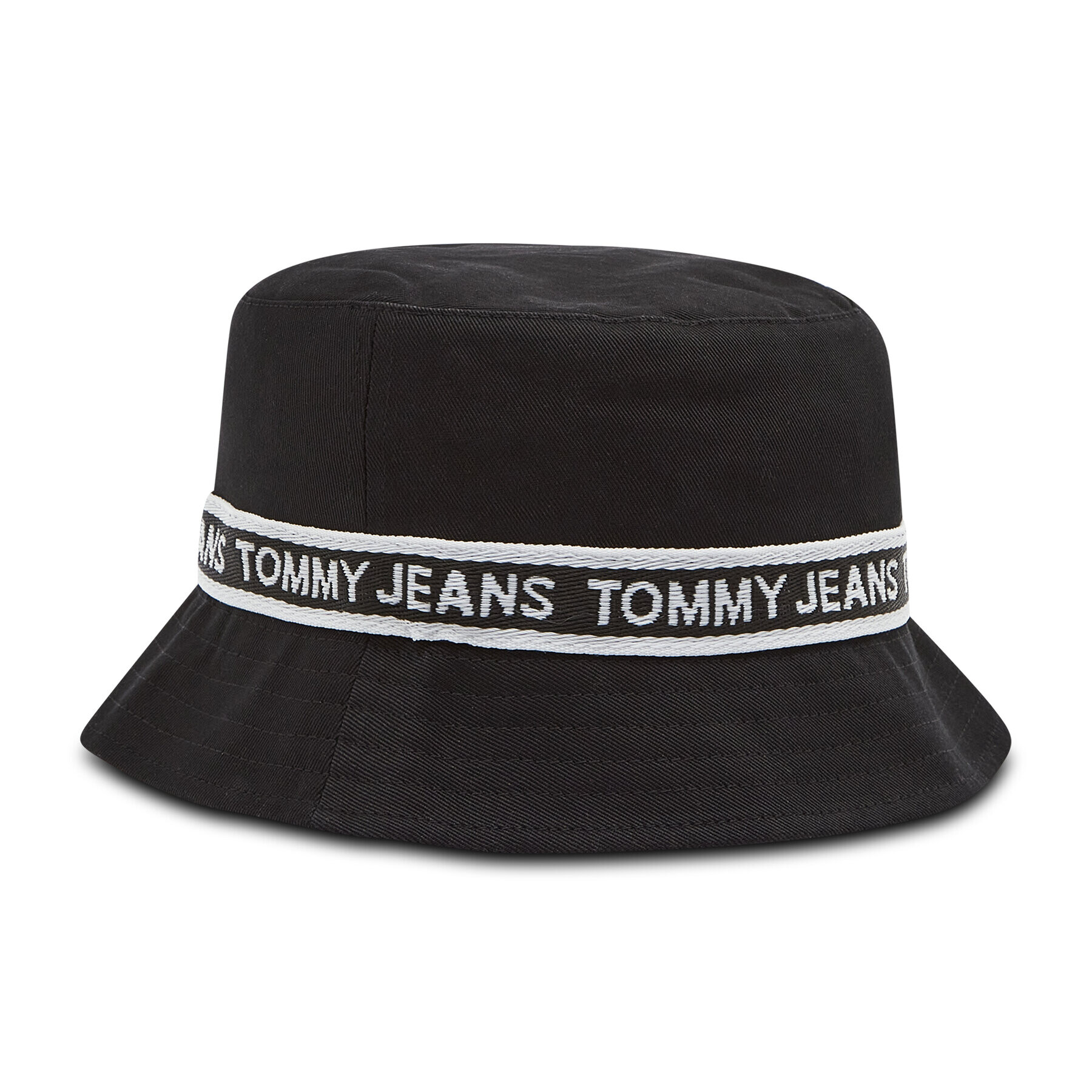 Tommy Jeans Klobúk Tjw Mini Logo Tape Bucket AW0AW09768 Čierna - Pepit.sk