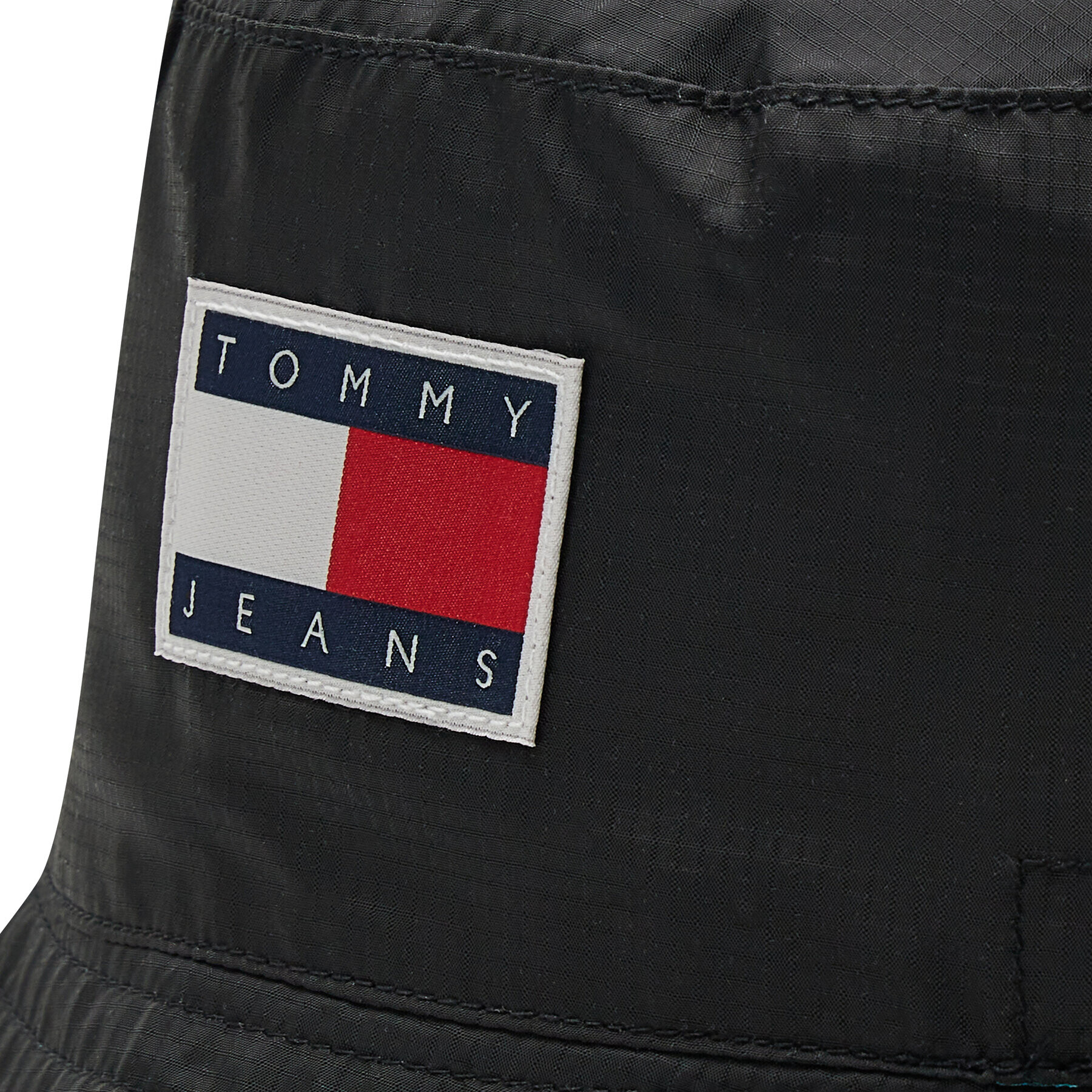 Tommy Jeans Klobúk Tjw Travel Bucket Leafprint AW0AW11664 Čierna - Pepit.sk