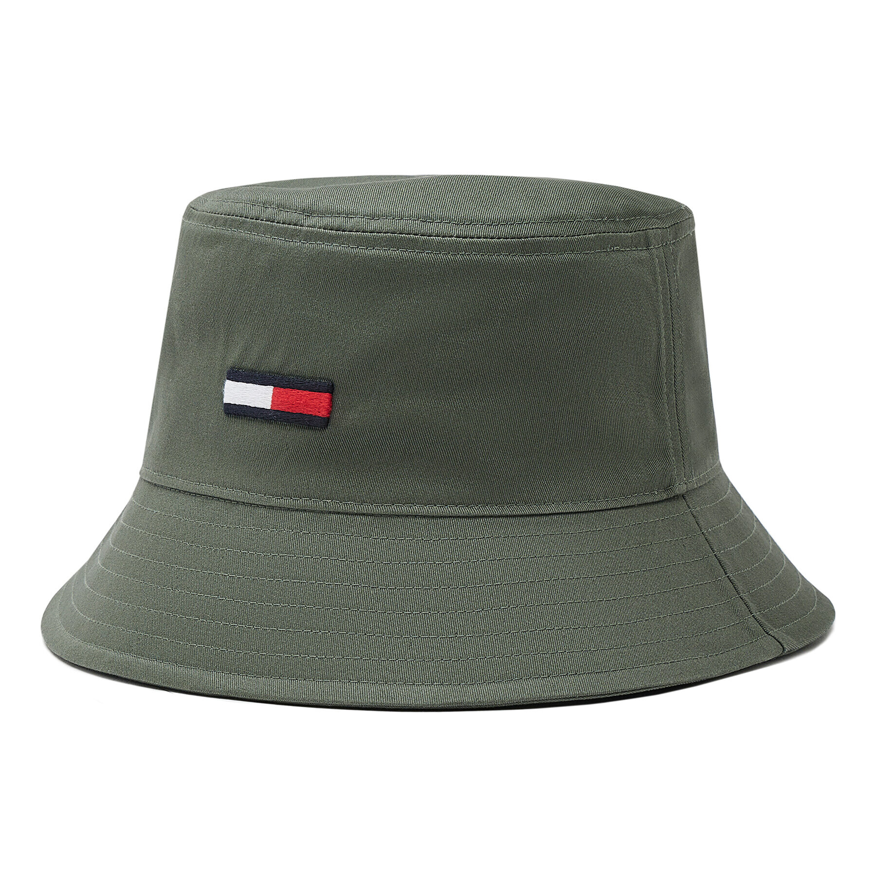 Tommy Jeans Klobúk typu bucket Flag Bucket AM0AM08495 Zelená - Pepit.sk