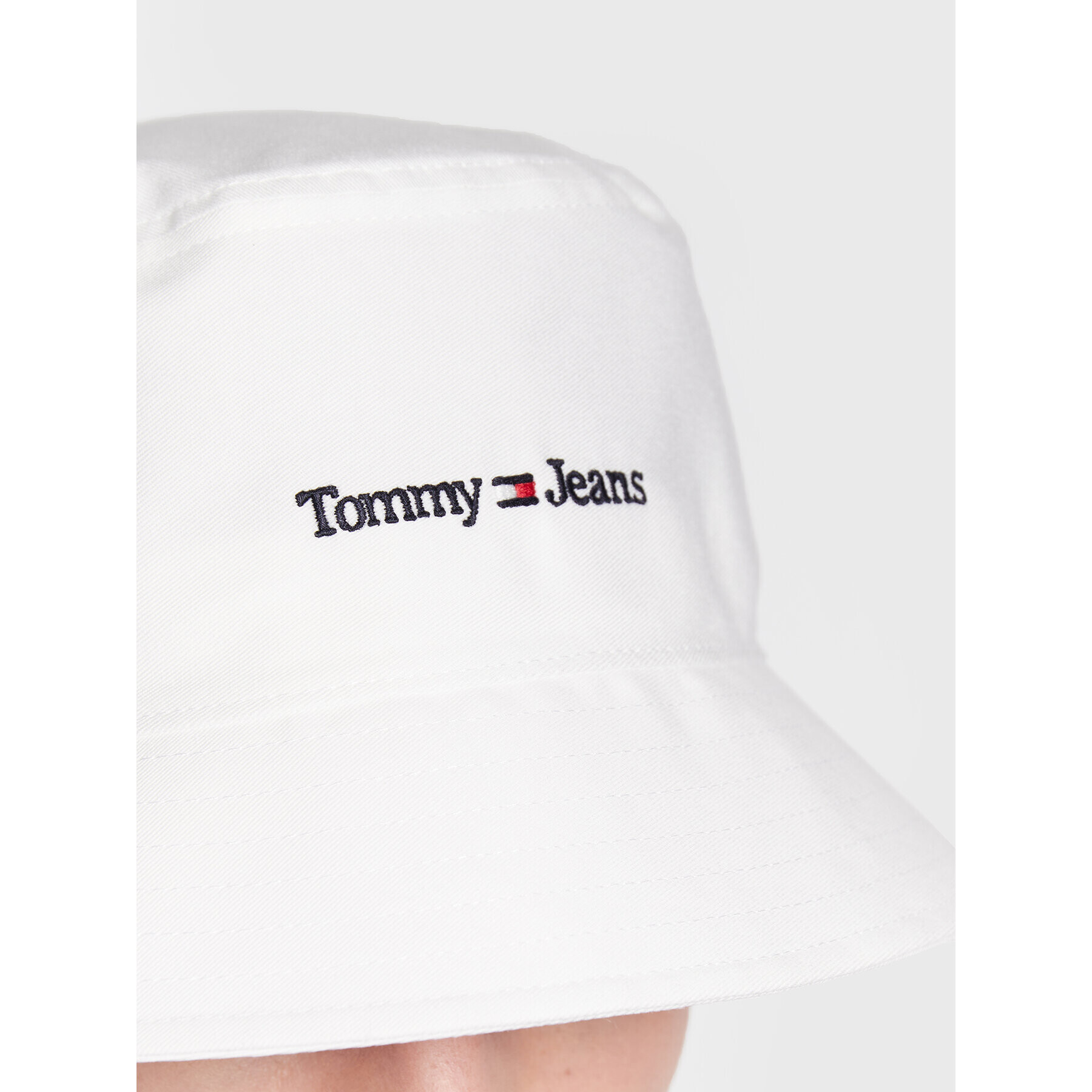 Tommy Jeans Klobúk typu bucket Sport AM0AM11005 Biela - Pepit.sk