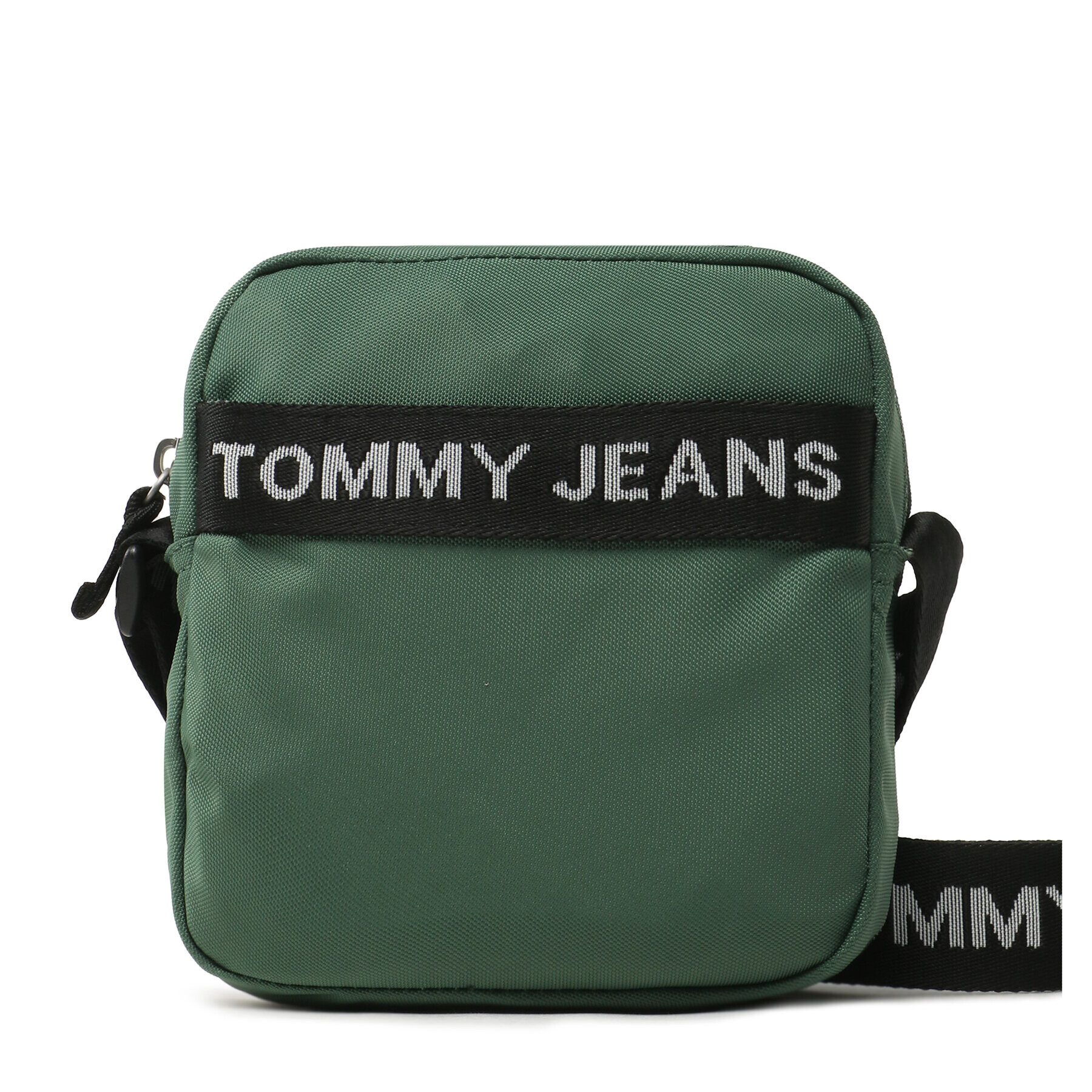 Tommy Jeans Ľadvinka Tjm Essential Square Reporter AM0AM11177 Zelená - Pepit.sk